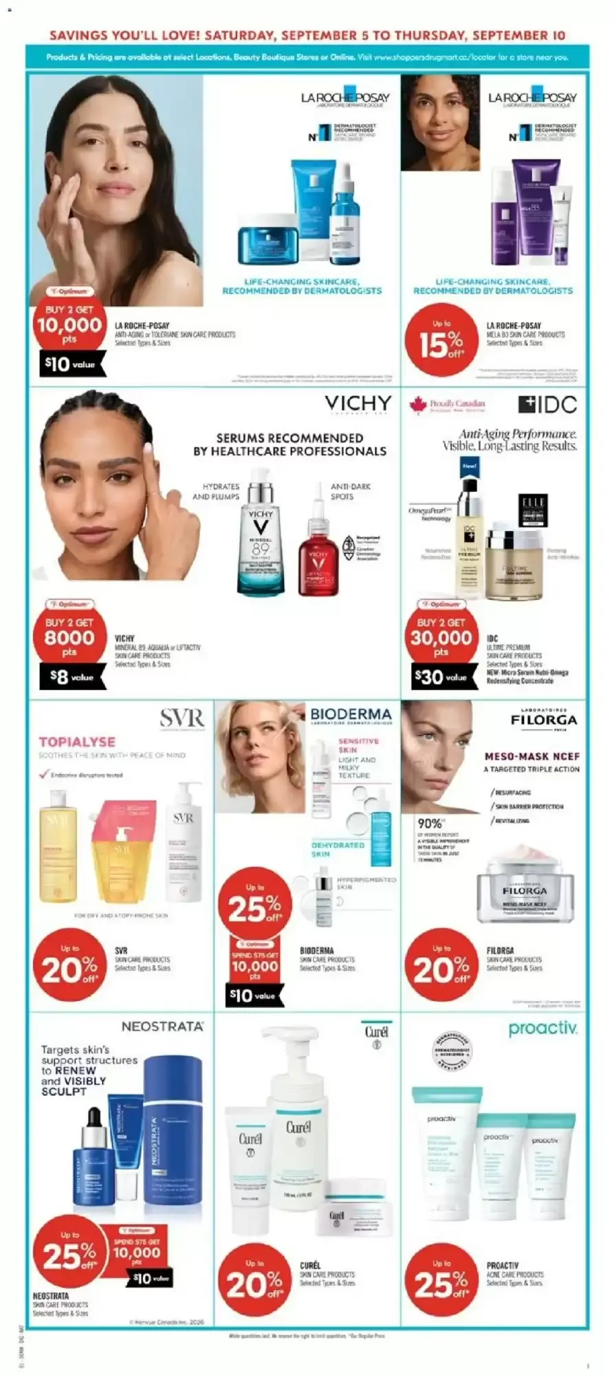 Shoppers Drug Mart flyer week 36 from September 5 to September 10 2026 - flyer page 14