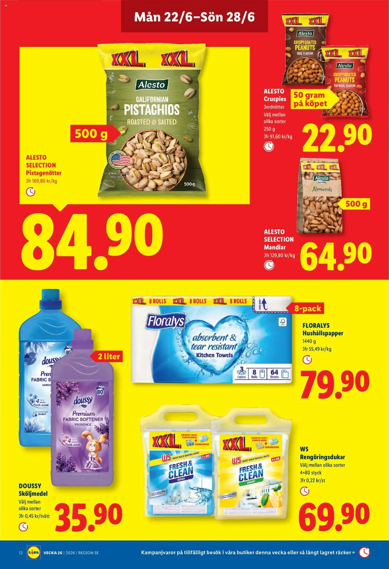Lidl: Veckans erbjudanden 22/6-28/6 från 22 juni till 28 juni 2026 - Reklamblad sidor 12