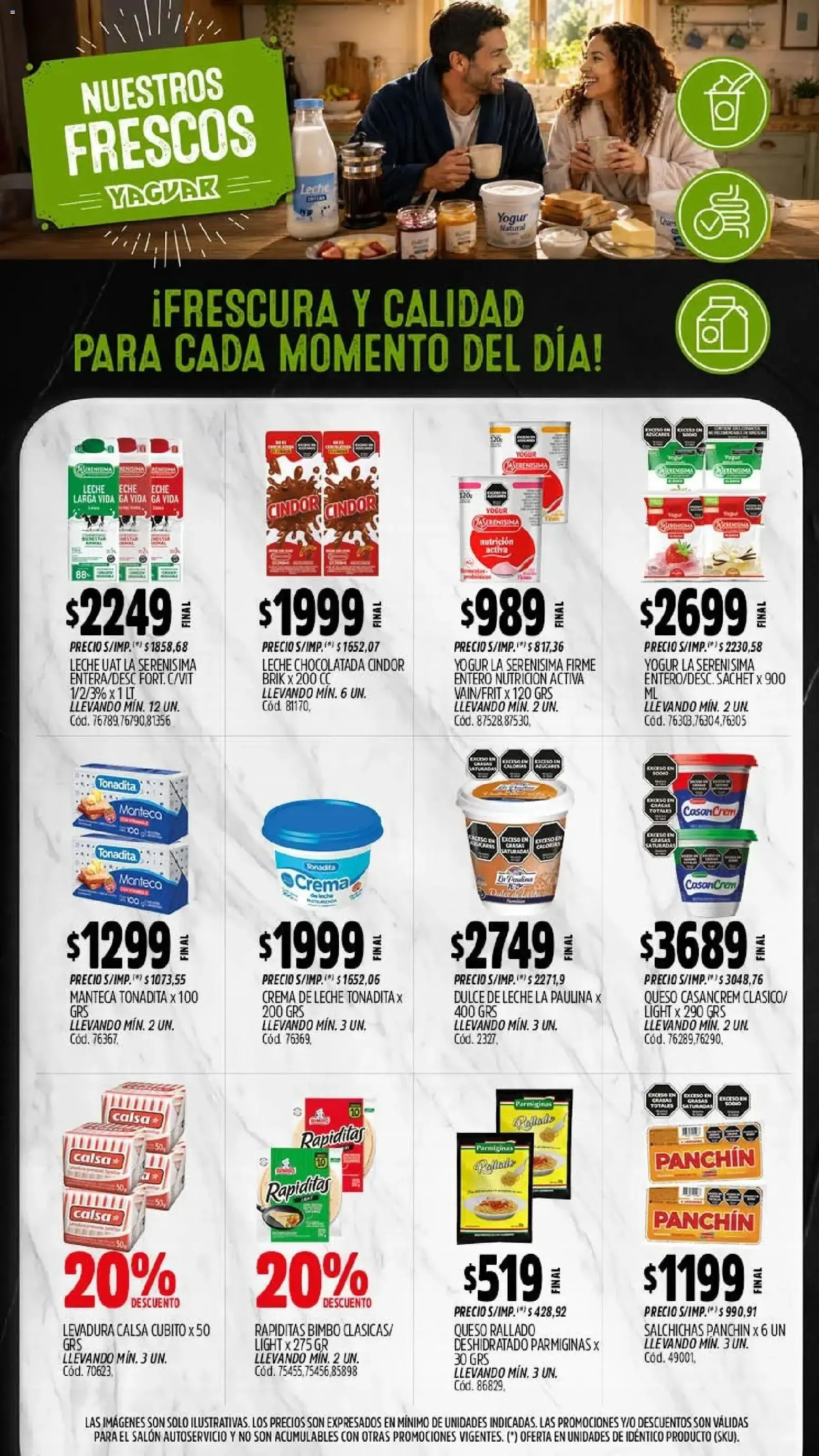 Ofertas de Mayorista Yaguar - Precios Bajo Cero 27 de julio al 2 de agosto 2026 - Página 9 del catálogo