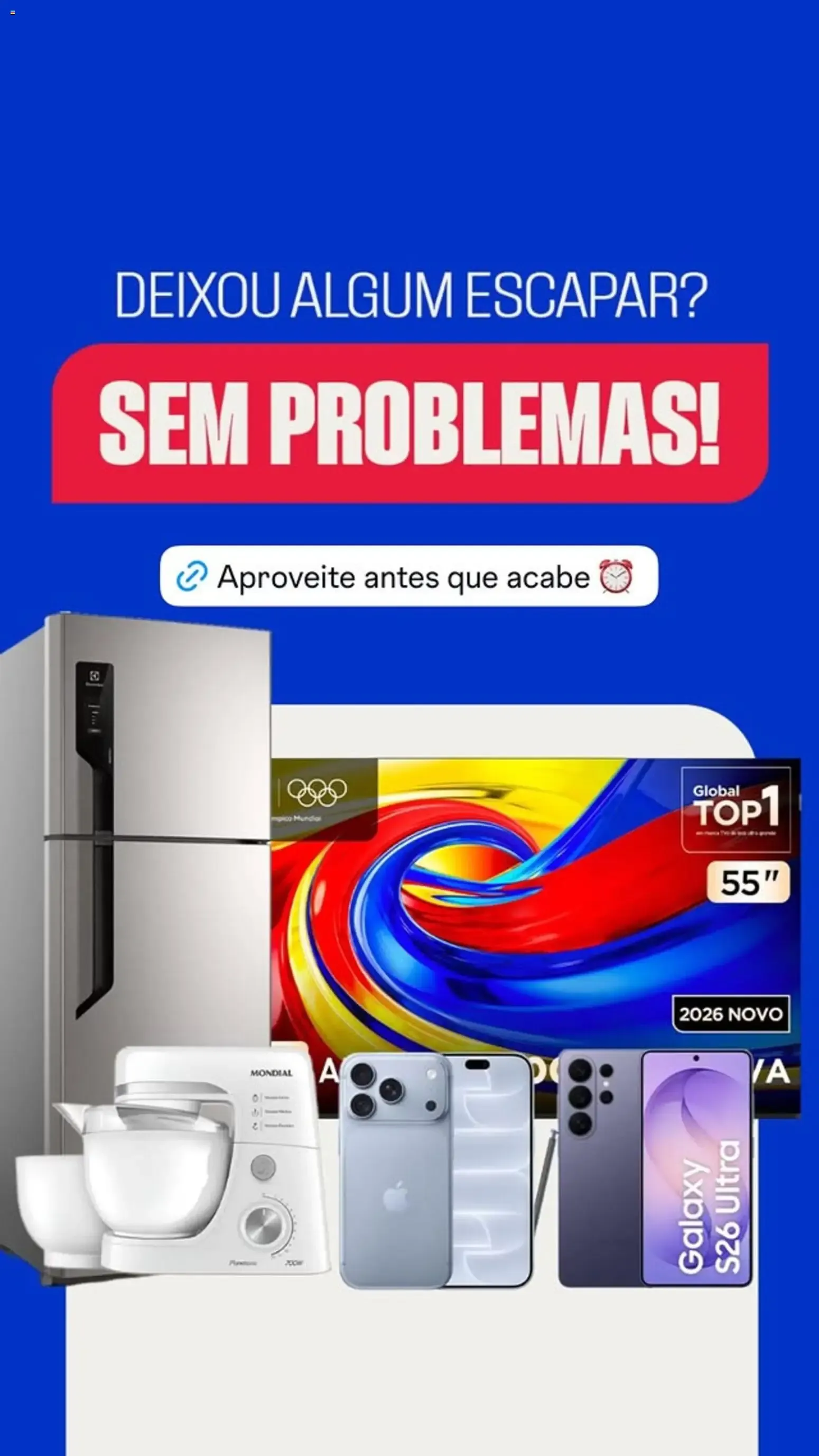 Encarte de Casas Bahia ofertas de 25/09/2026 | Promoções Online 25 de setembro até 1 de outubro 2026 - Pagina 1