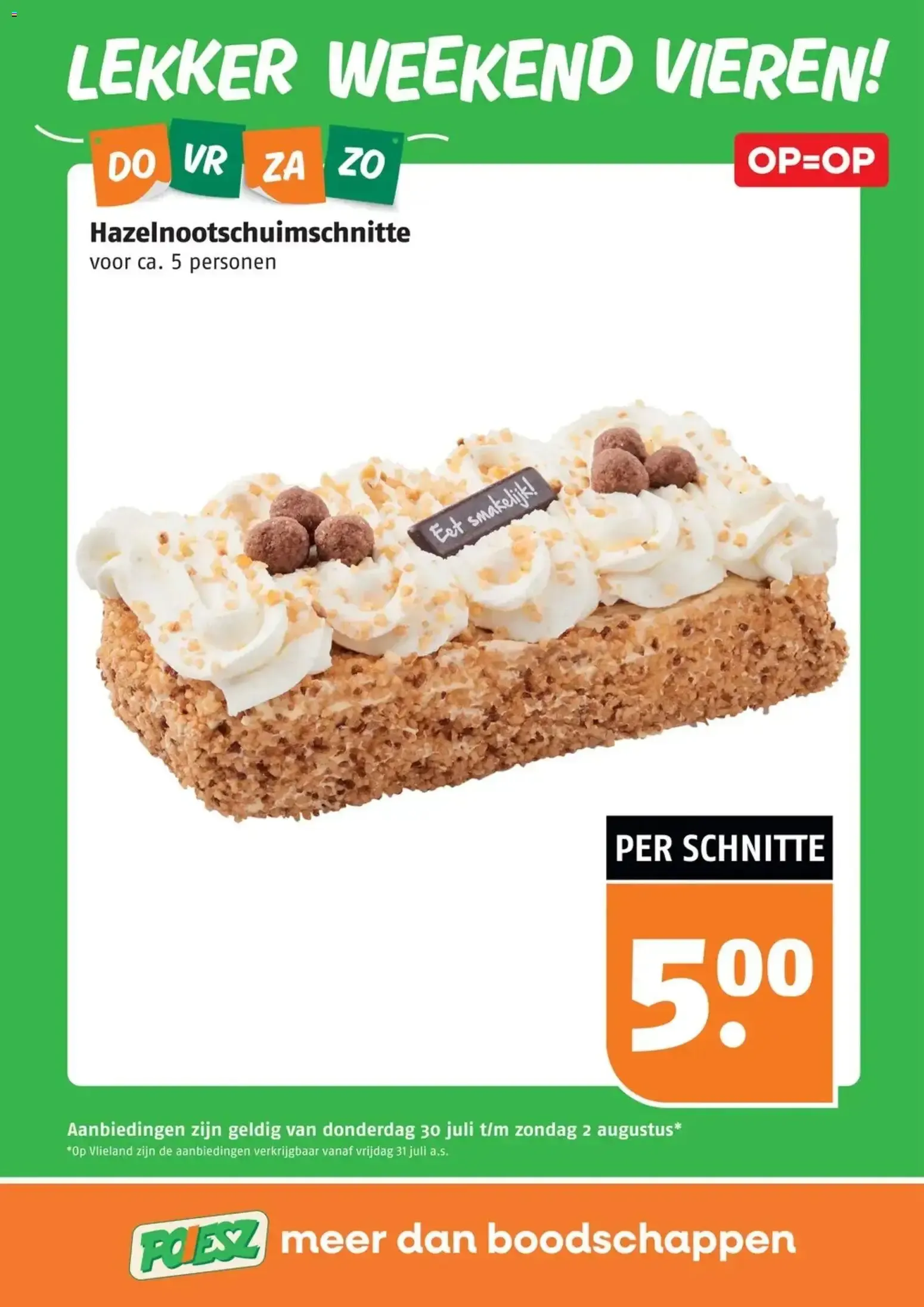 LEKKER WEEKEND VIEREN! van 30 juli tot 2 augustus 2026 - Folder pagina 5