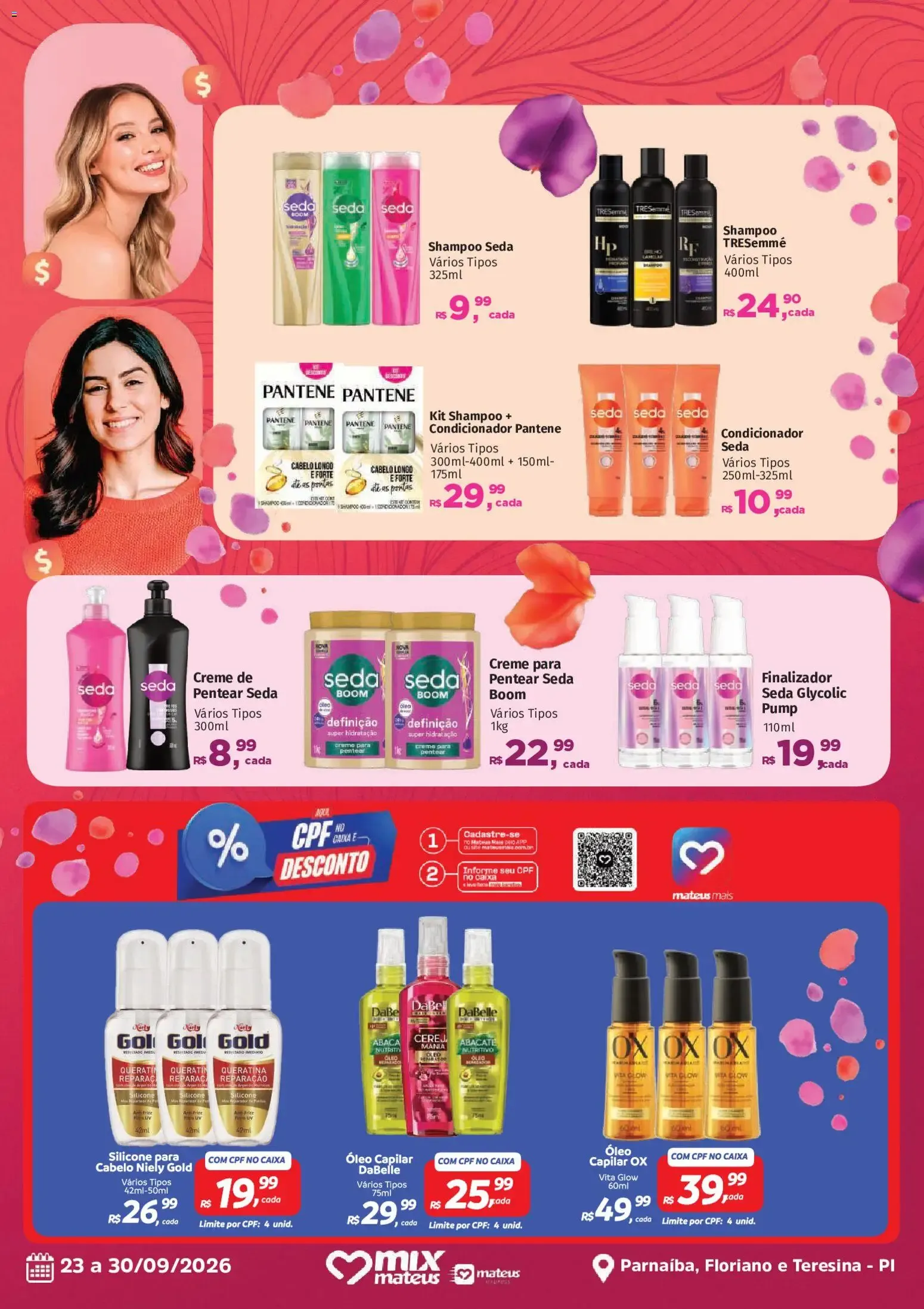 Encarte de Mateus ofertas Mais Beleza de 23/09/2026 | Promoções Online 23 de setembro até 30 de setembro 2026 - Pagina 2