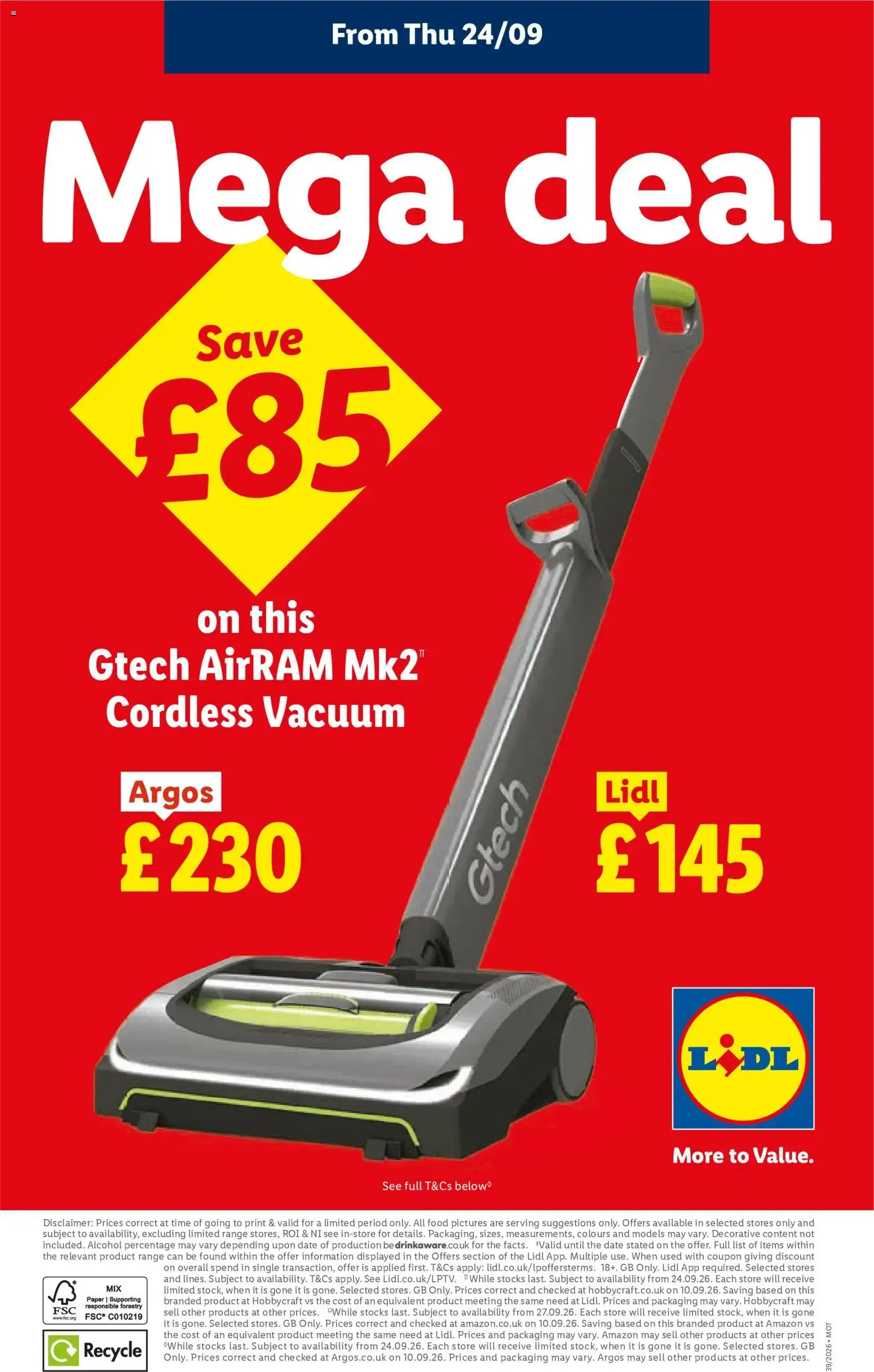 Weekly offers Lidl Scotland (24/09/2026 - 30/09/2026) - Offers Online from 24 September to 27 September 2026 - Catalogue Page 28