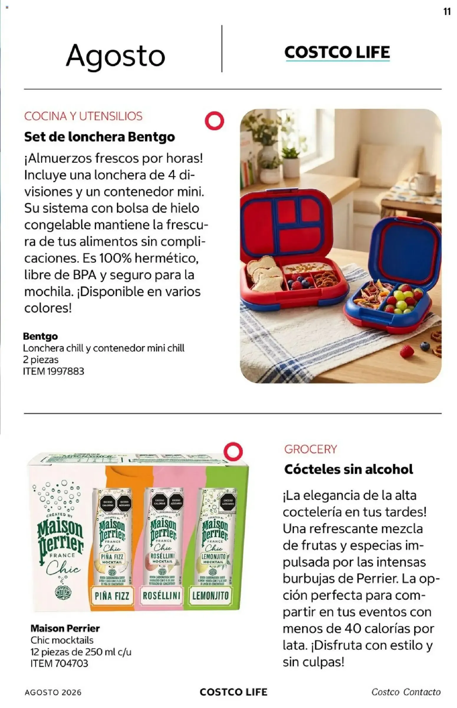 Catálogo de COSTCO Contacto 1 de agosto al 31 de agosto 2026 - Pagina 11