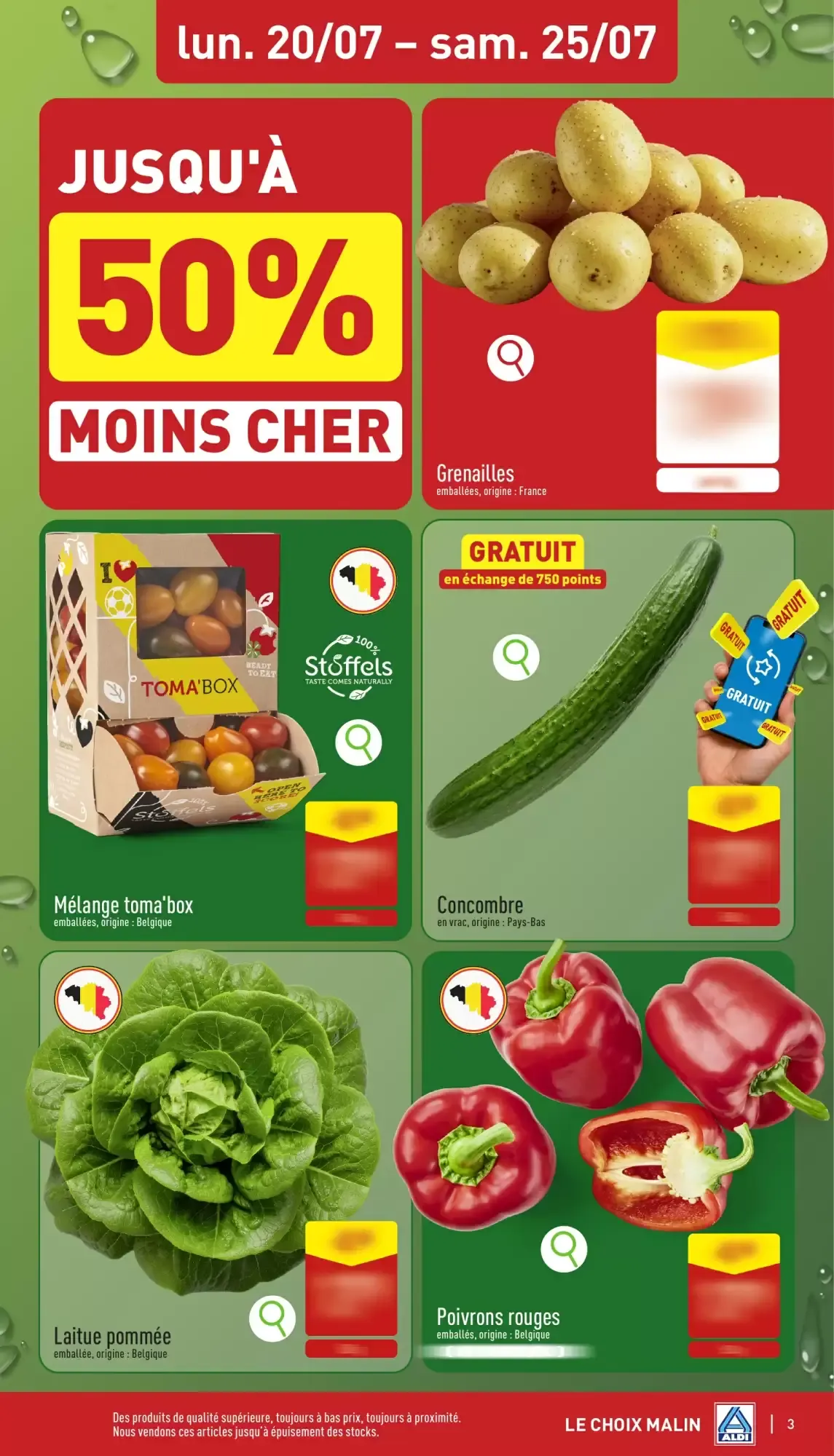 ALDI Dépliant 20/07 - 25/07 van 20 juli tot 25 juli 2026 - folder pagina 3
