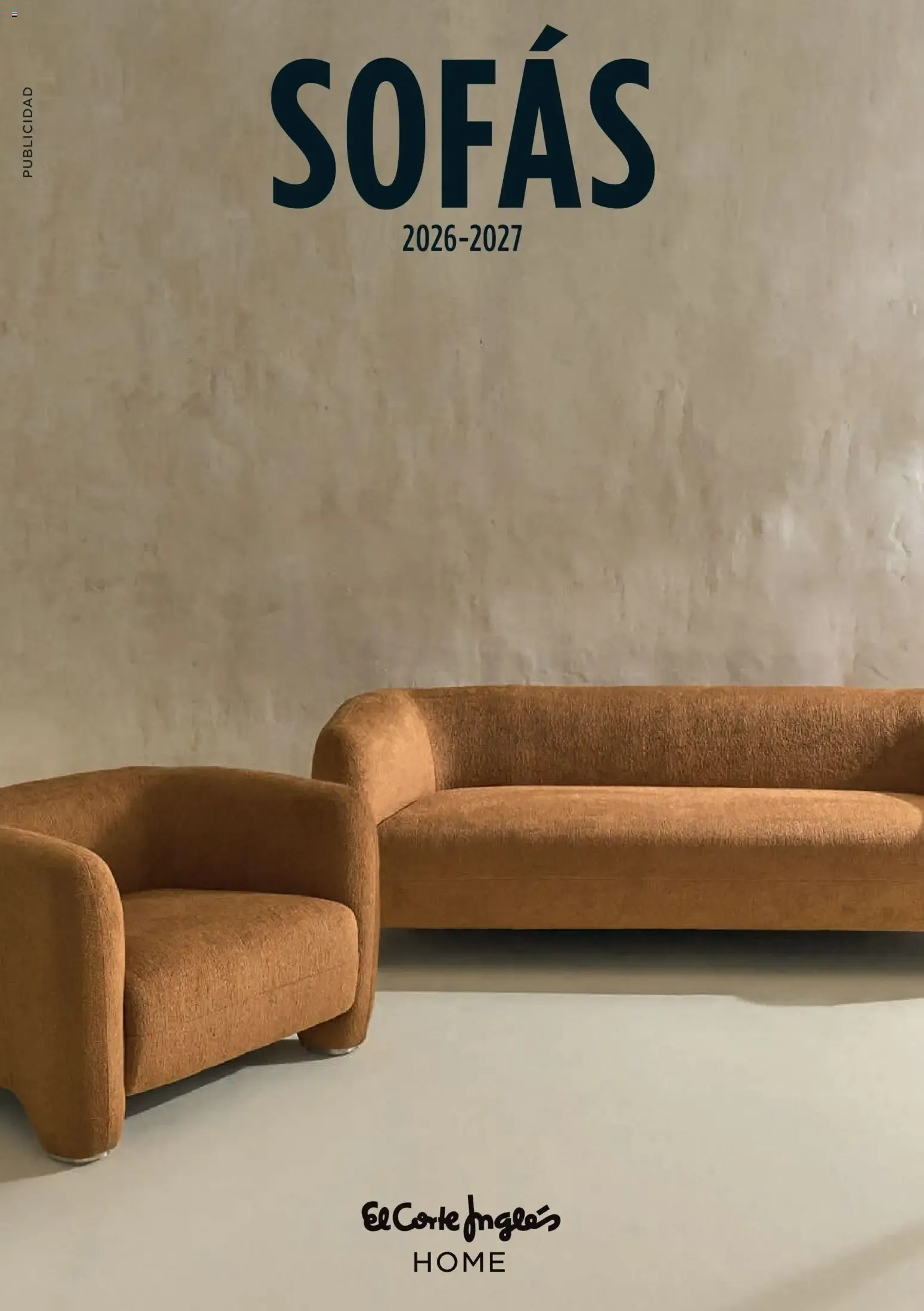Catálogo de El Corte Inglés Sofás 21 de septiembre al 28 de febrero 2027 - Página 1
