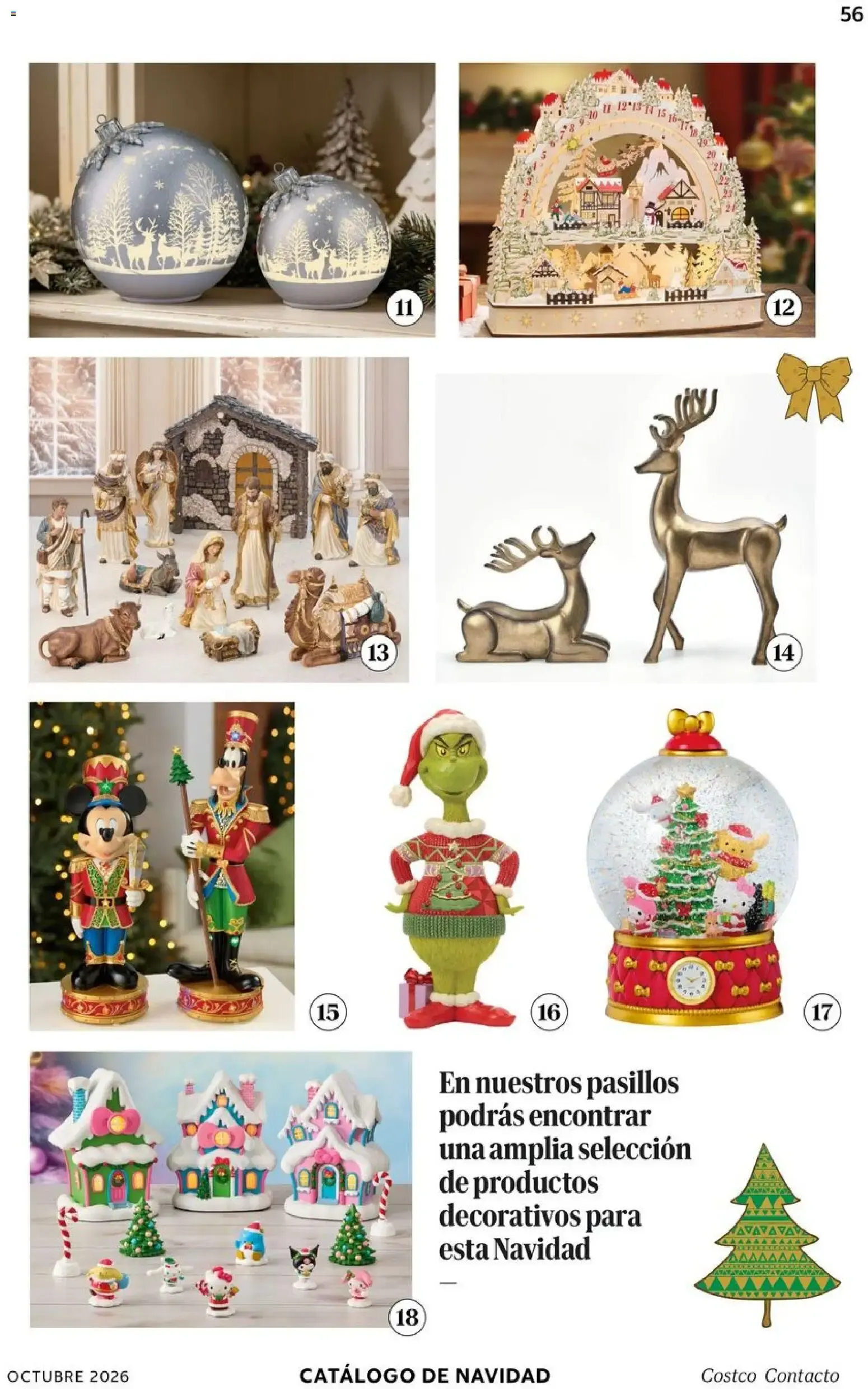 Catálogo de Costco Contacto: Navidad en Costco 1 de octubre al 31 de octubre 2026 - Pagina 56