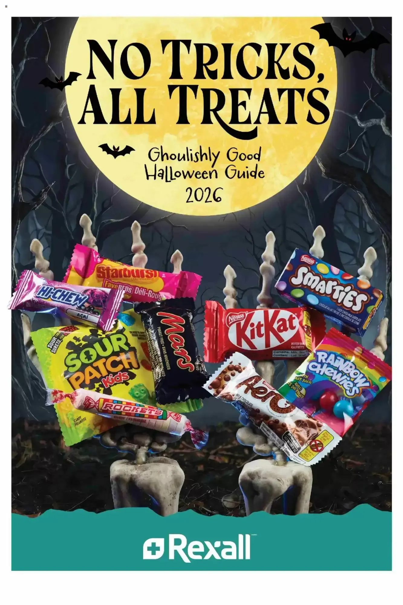 Rexall Halloween Guide 2026 from September 18 to November 1 2026 - flyer page 1