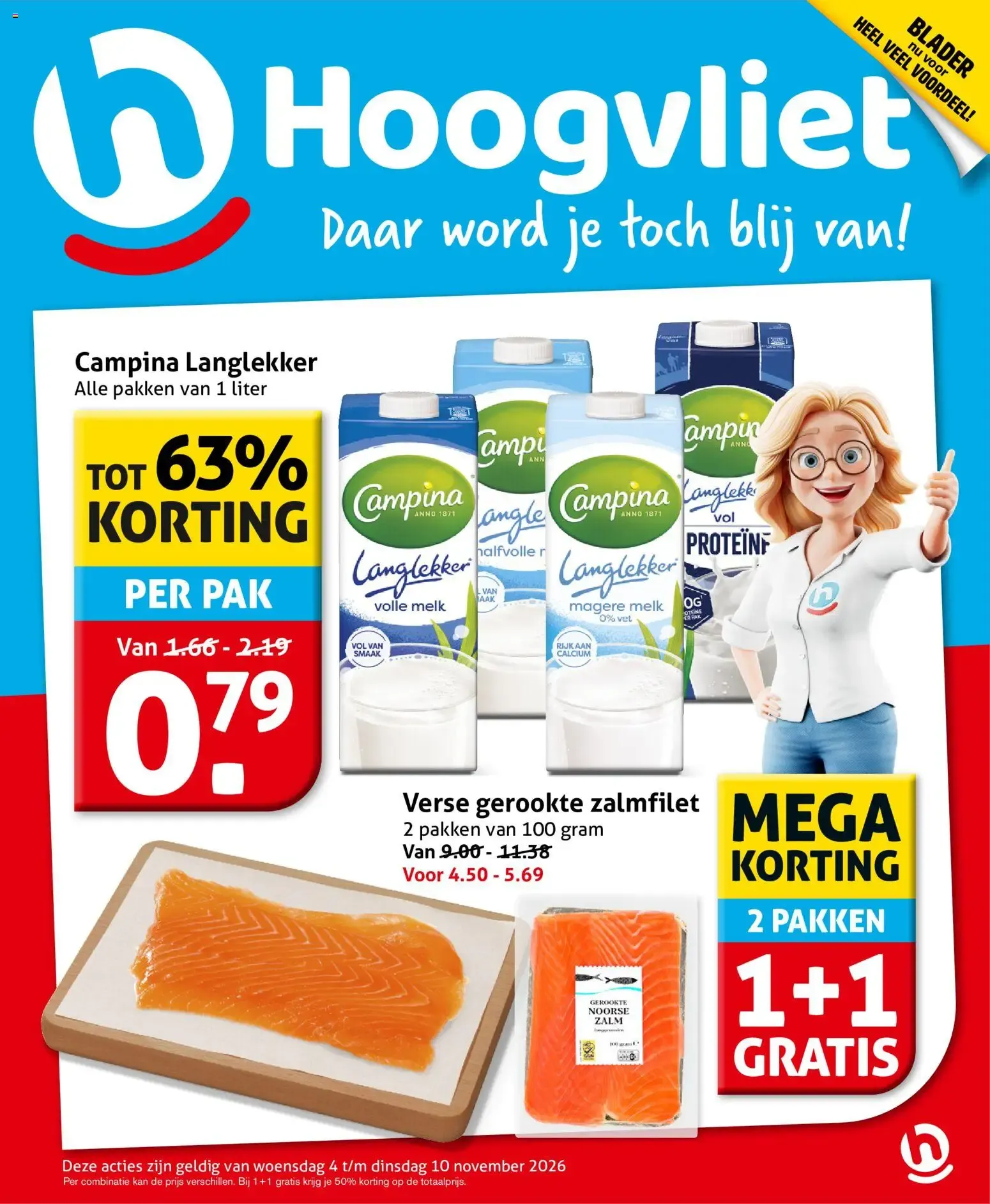 Hoogvliet folder vanaf 04-11-2026 || NIEUWE van 4 november tot 10 november 2026 - Folder pagina 1