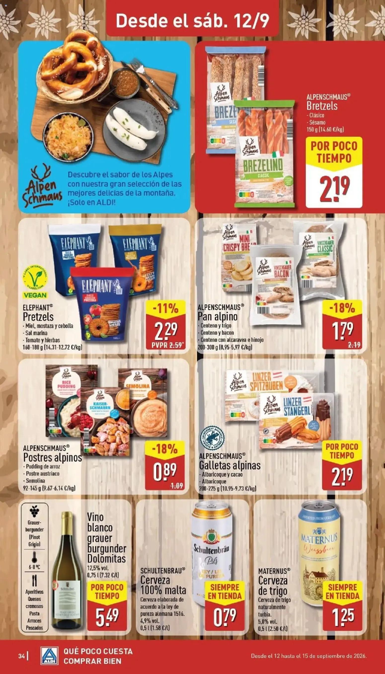 Catálogo de Aldi folleto Canarias del 07/09/2026 | Catálogo 7 de septiembre al 13 de septiembre 2026 - Página 34