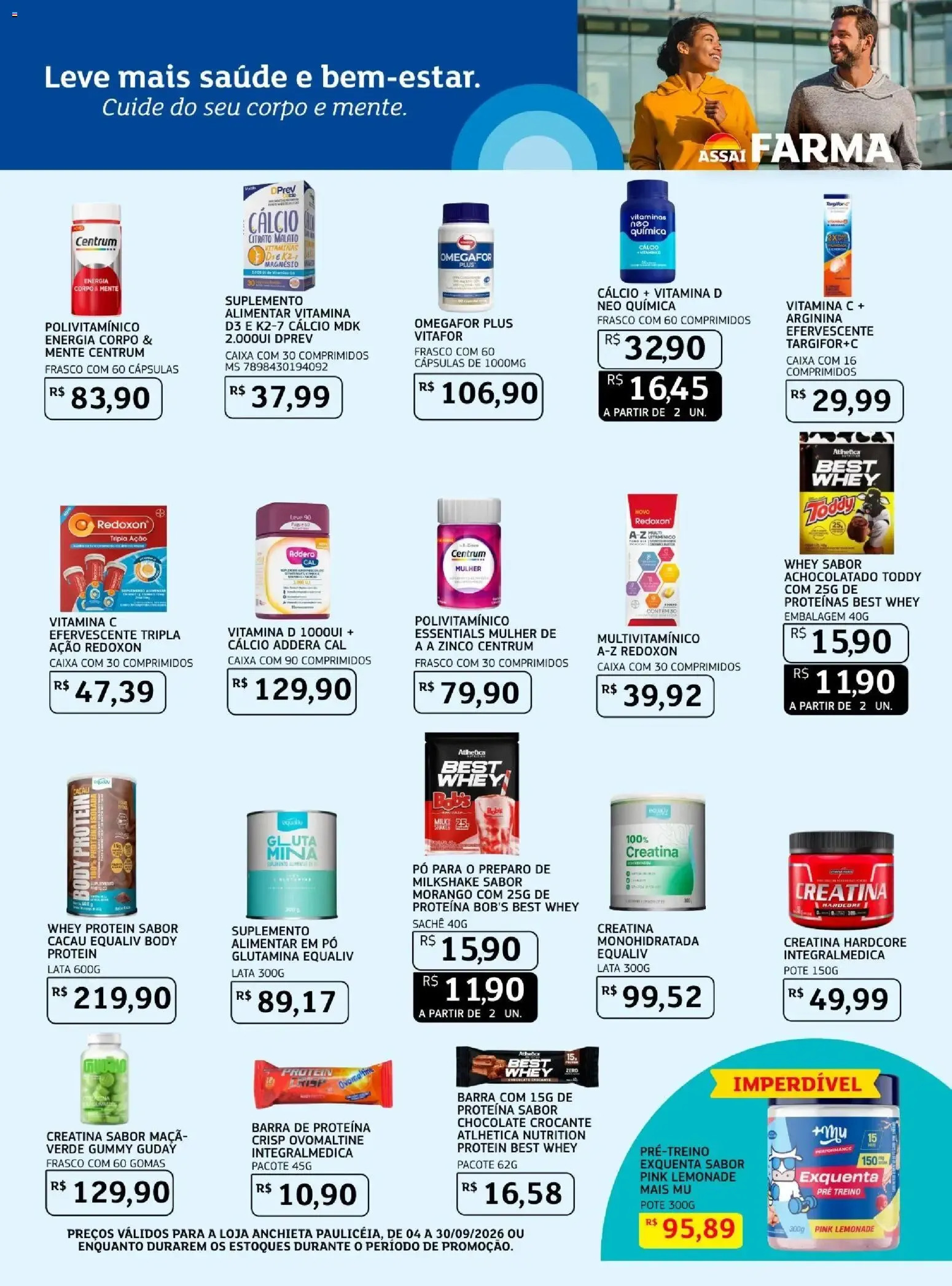 Encarte de Assaí Farma - Grandes Ofertas de Inauguração 3 de setembro até 30 de setembro 2026 - Pagina 6