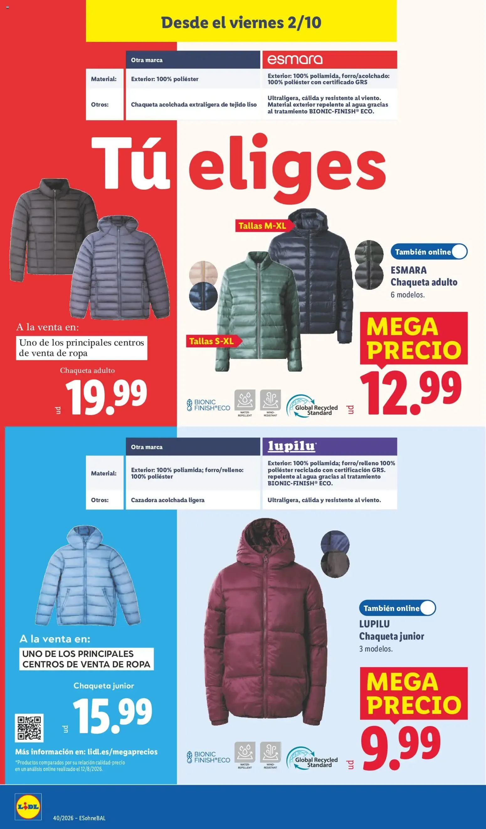 Catálogo de Lidl folleto de bazar del 28/09/2026 | Ofertas 28 de septiembre al 4 de octubre 2026 - Página 20