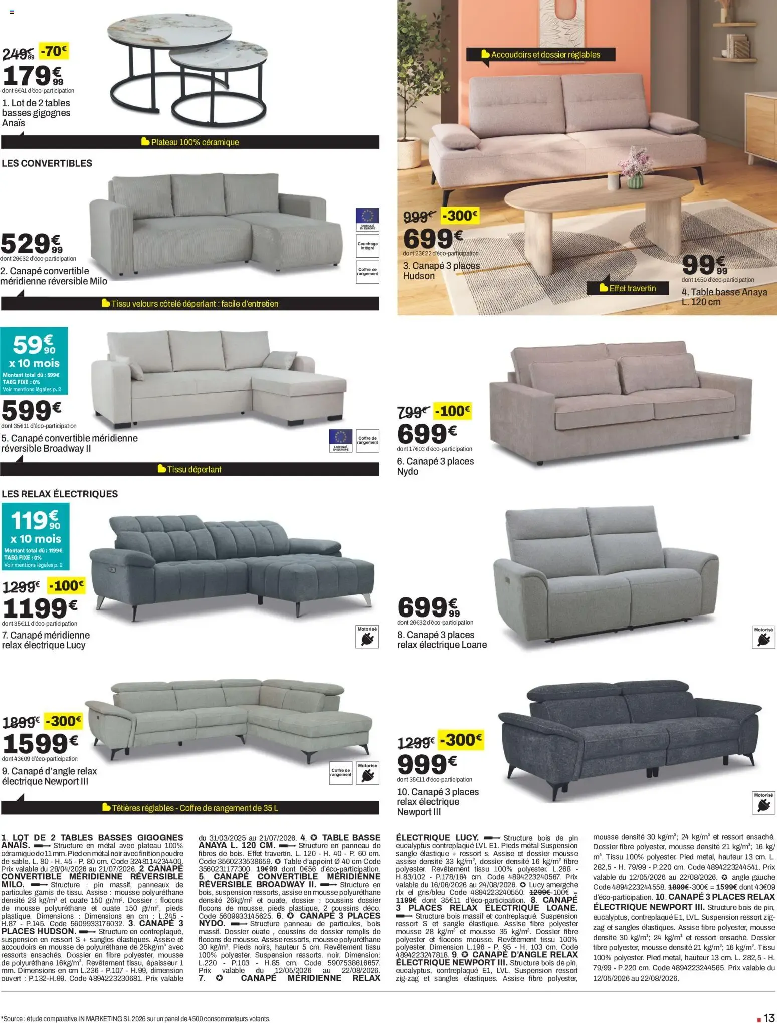 BUT Soldes du 23 juin au 27 juillet 2026 - Catalogue page 13