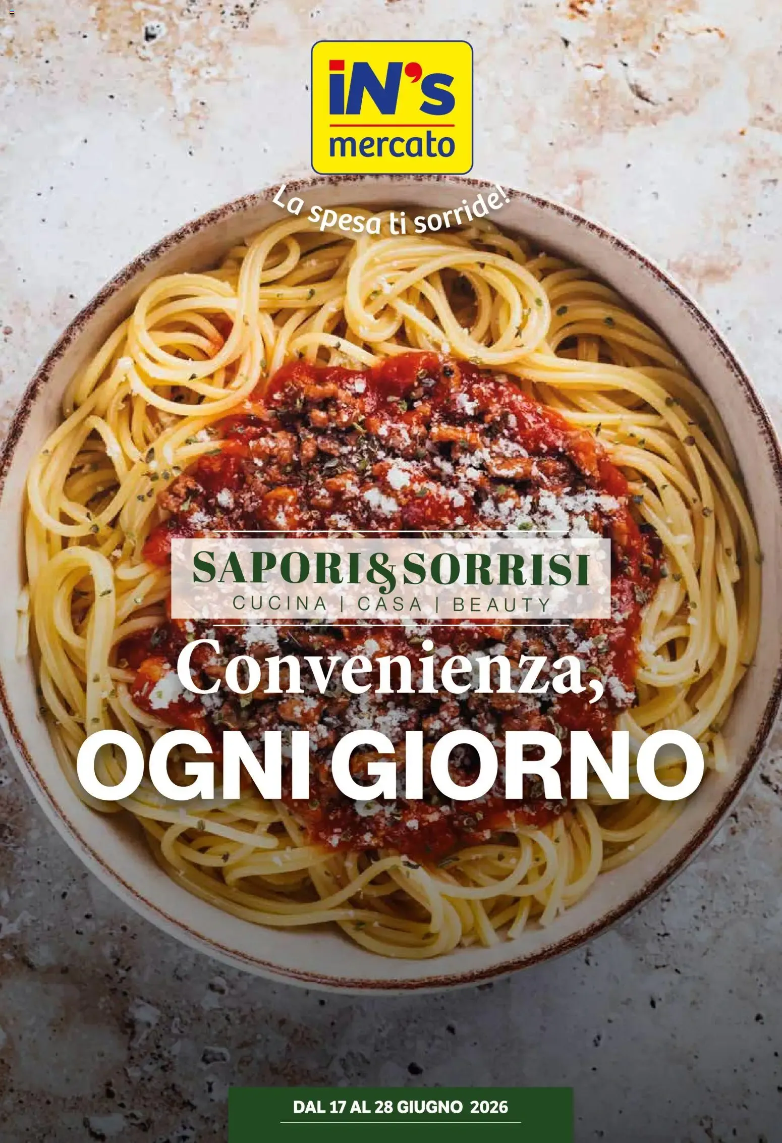 Nuovo IN's volantino dal 17/06/2026 > offerte anteprima 🛍️ da 17 giugno a 28 giugno di 2026 - Pagina del volantino 1