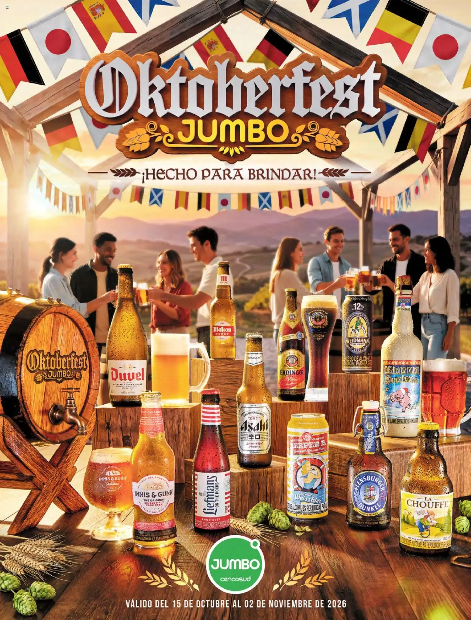 Jumbo catálogo Oktoberfest desde el 15/10/2026 > Revistas Octubre