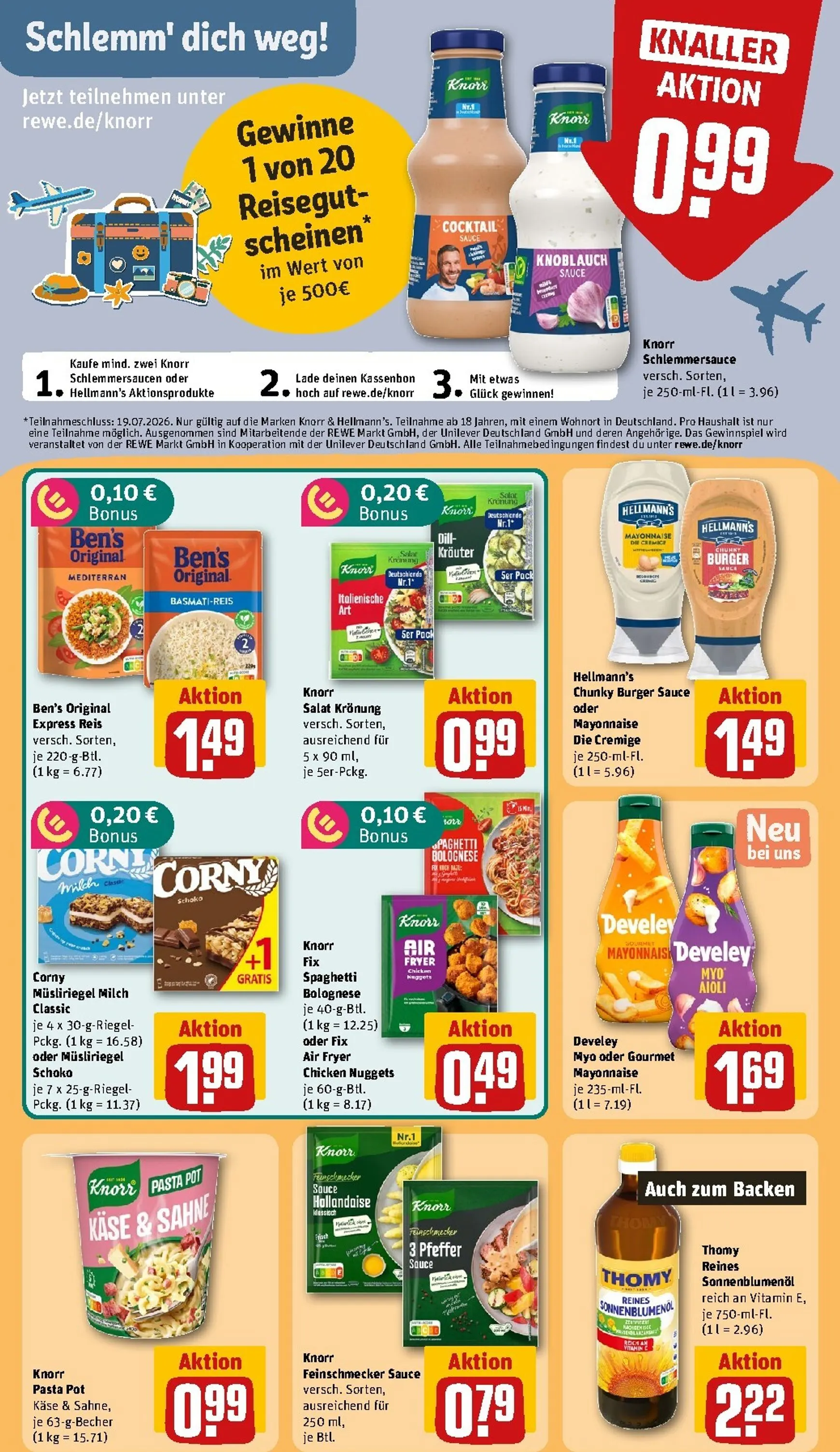 Rewe Prospekt nächste Woche – von Montag 13.07.2026 bis Sonntag 19.07.2026 von 13. Juli bis 19. Juli 2026 - Prospekt seite 22
