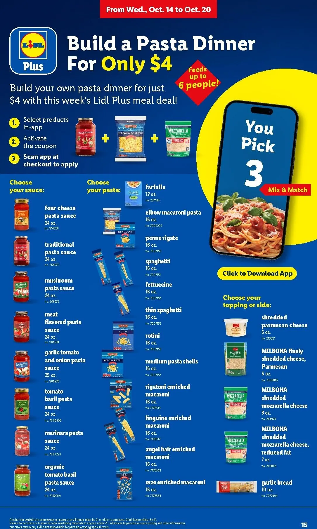 Weekly ad Current Lidl leaflet valid from Wednesday 10/14/2026 to Tuesday 10/20/2026 from October 14 to October 20 2026 - Page 15
