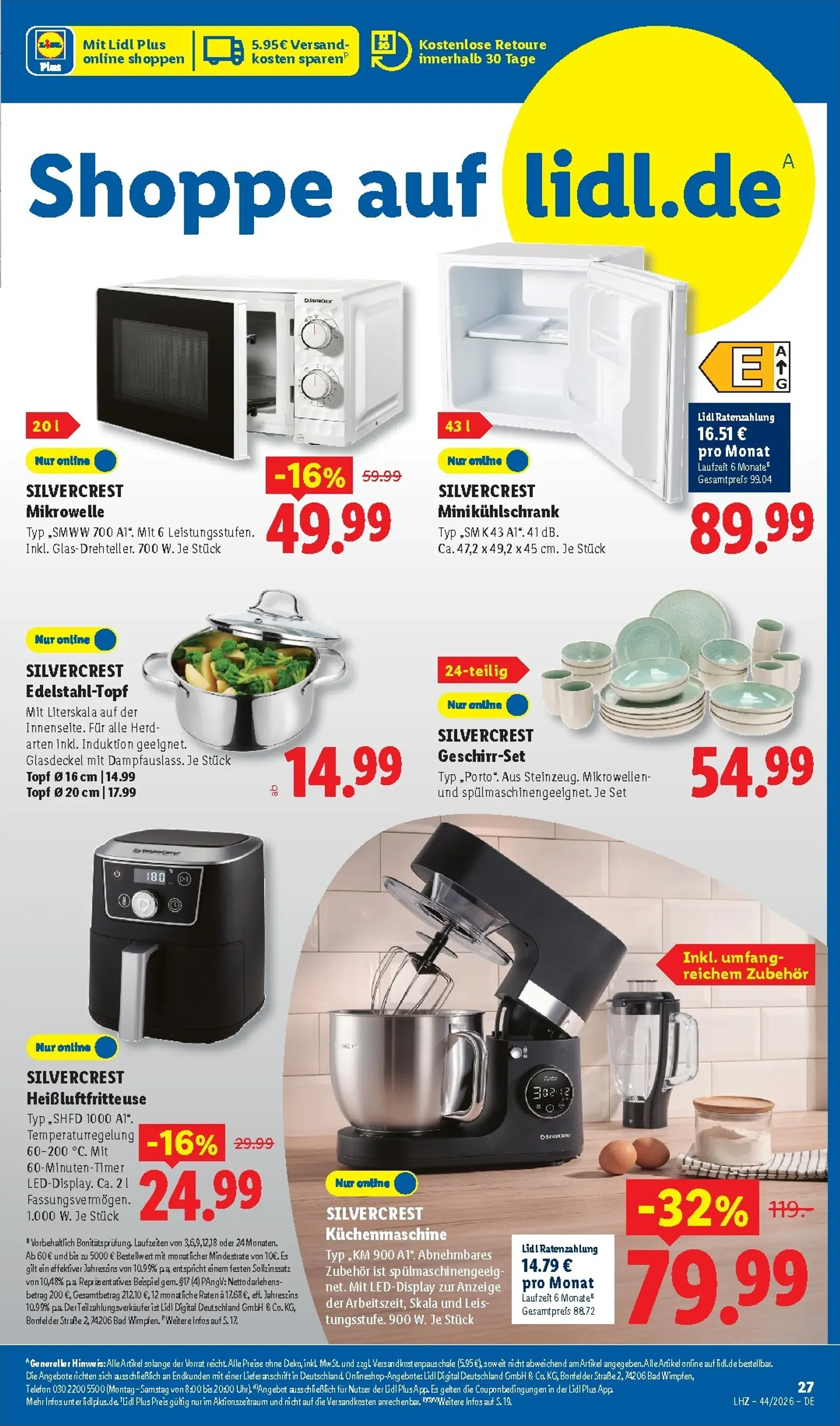 Lidl - Nonfood Prospekt nächste Woche – von Montag 26.10.2026 bis Samstag 31.10.2026 von 26. Oktober bis 31. Oktober 2026 - Prospekt seite 19