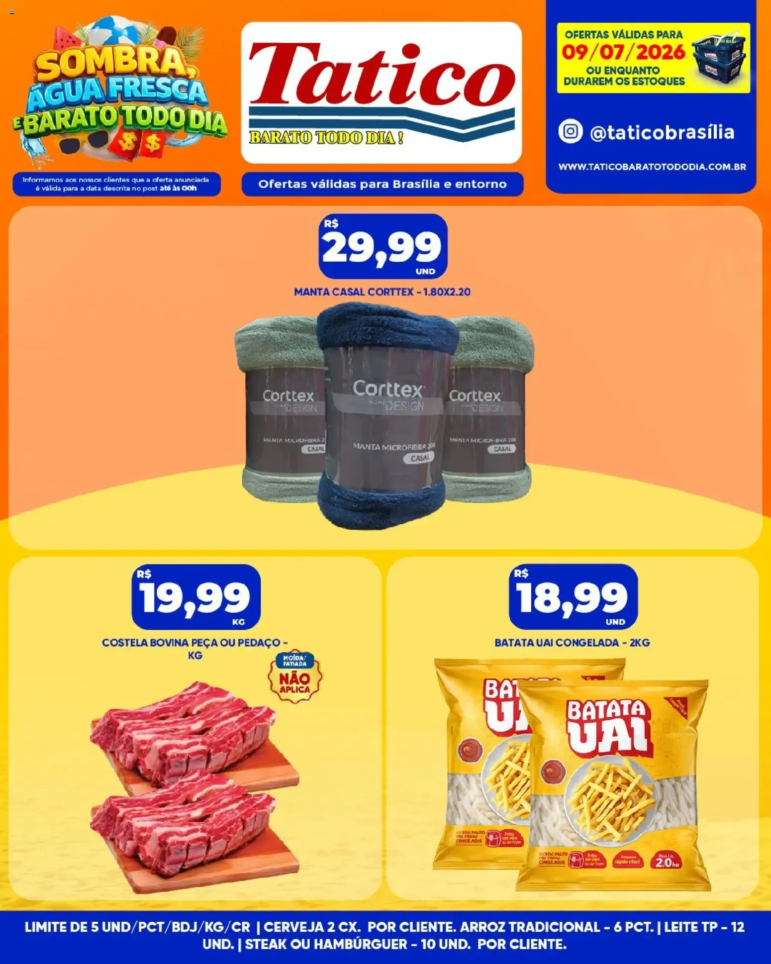 Encarte de Tatico ofertas do Dia de 09/07/2026 | Promoções Online 9 de julho até 9 de julho 2026 - Pagina 12