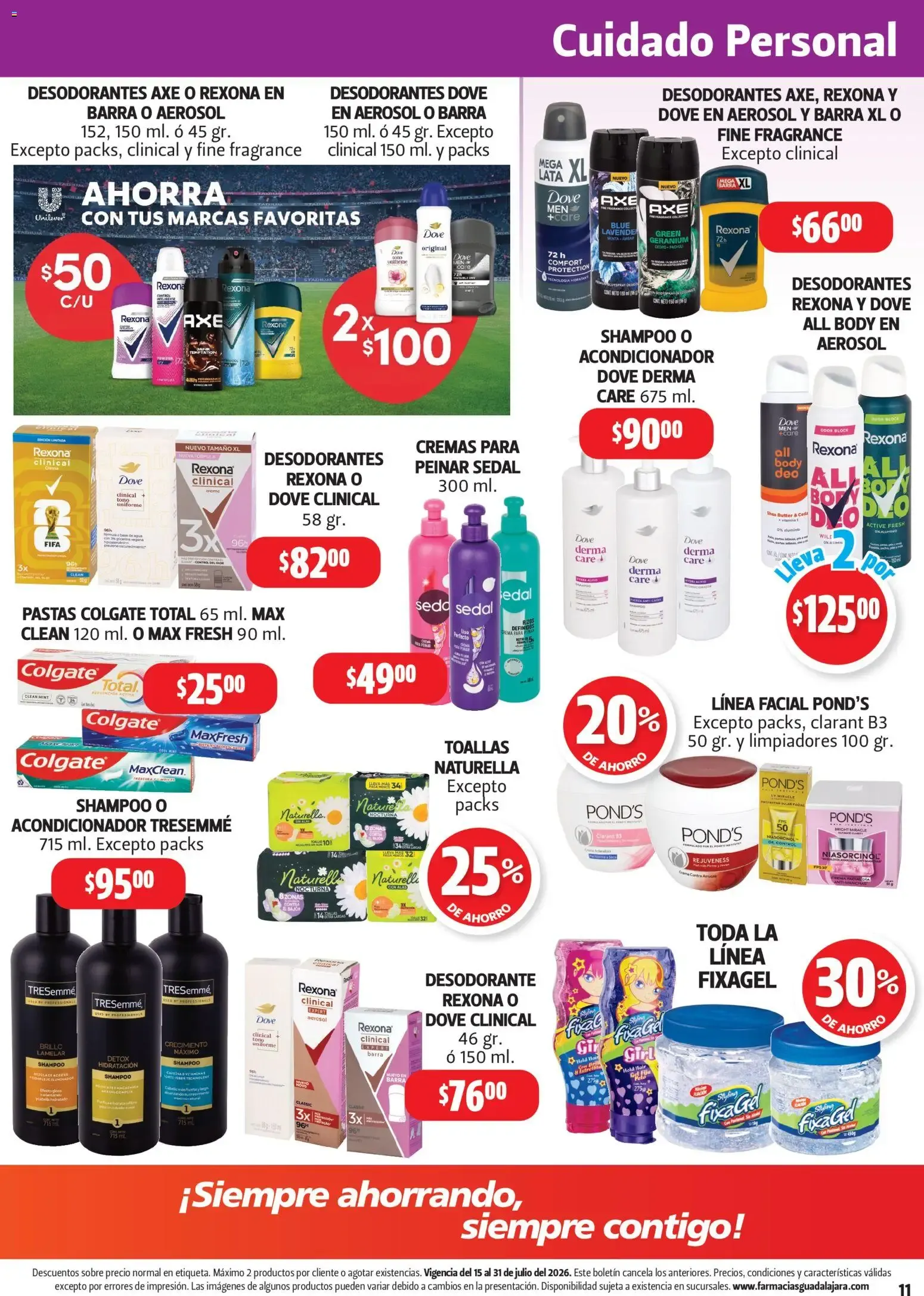 Catálogo de Farmacia Guadalajara catálogo (15/07/2026 - 31/07/2026) - catálogo en línea 15 de julio al 31 de julio 2026 - Pagina 11