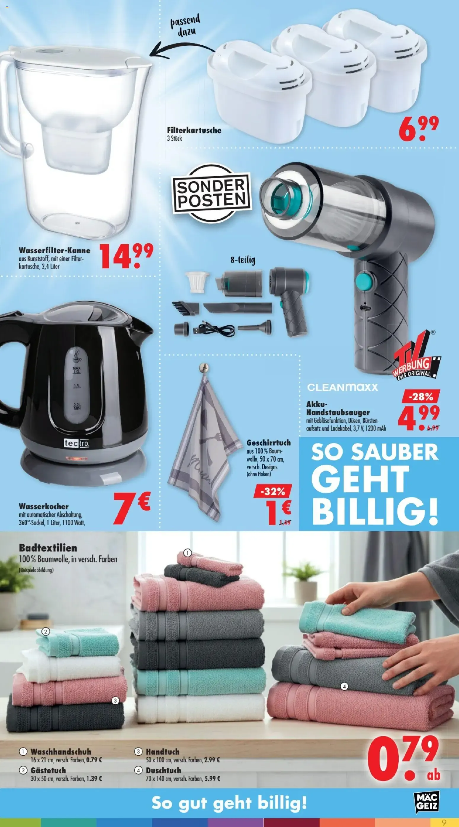 Mäc Geiz - Produktkatalog (ab 29.06.2026) zum Blättern von 29. Juni bis 5. Juli 2026 - Prospekt seite 9