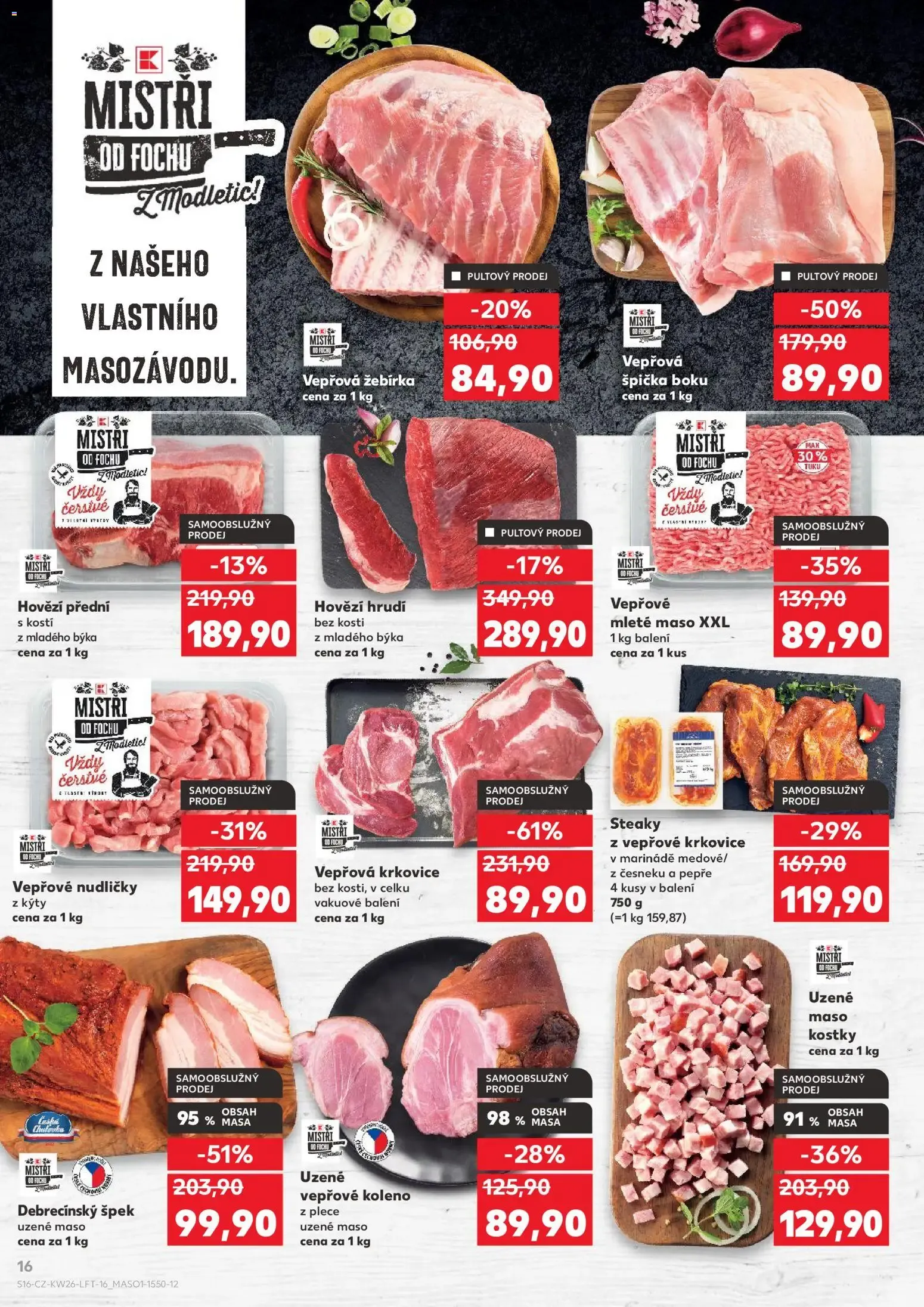 Kaufland leták: Nejlepší cena pro Česko - 24. června 30. června 2026 - Page 16