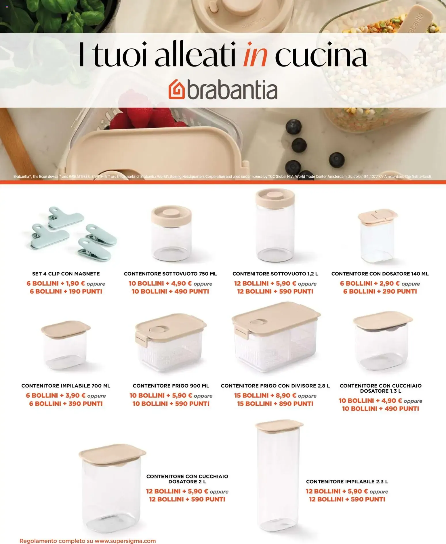 OK SIGMA: I tuoi alleati in cucina con Brabantia da 2 giugno a 14 giugno di 2026 - Pagina del volantino 2