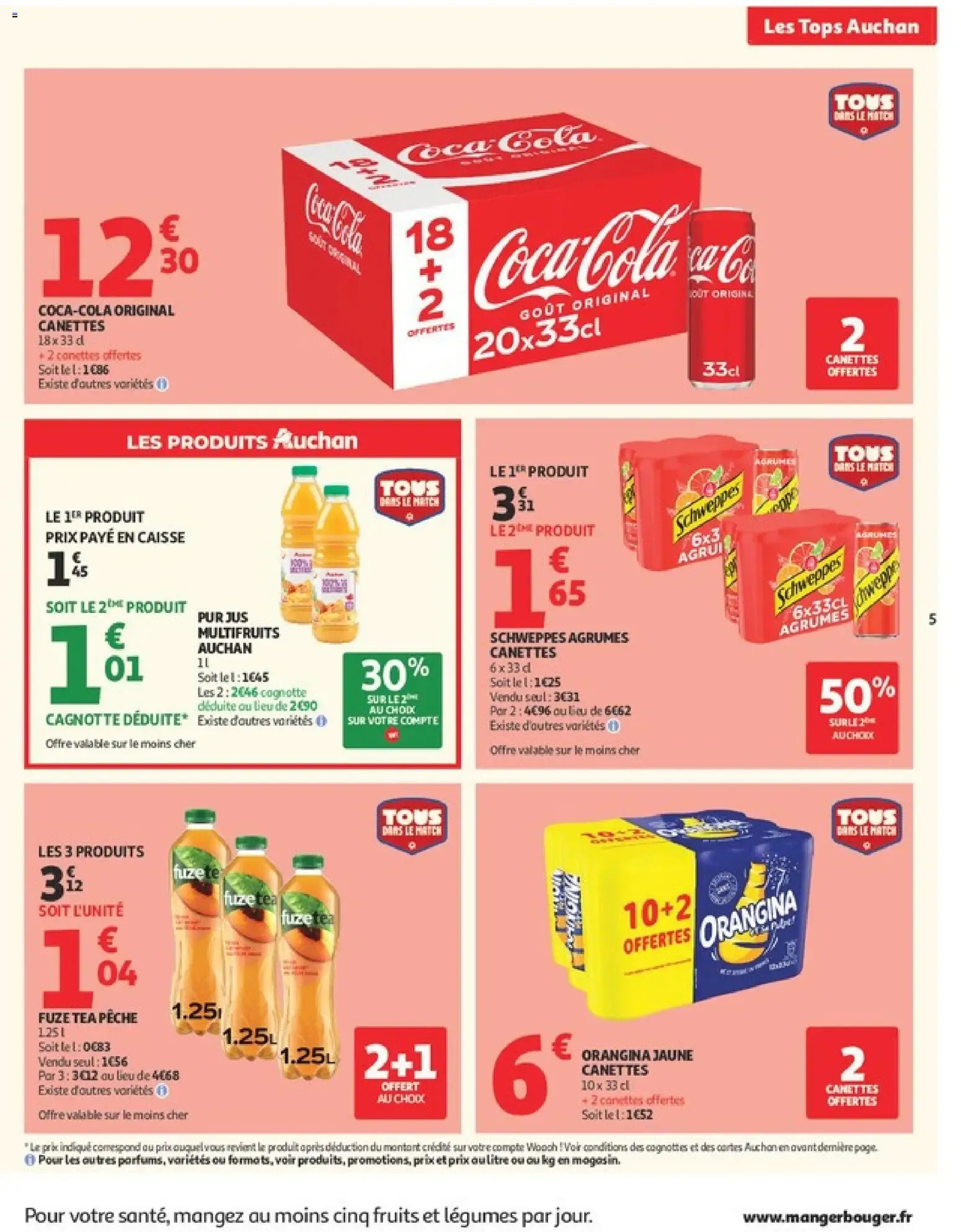 Auchan prospectus à partir du 07/07/2026 - promo en ligne du 7 juillet au 19 juillet 2026 - Catalogue page 5