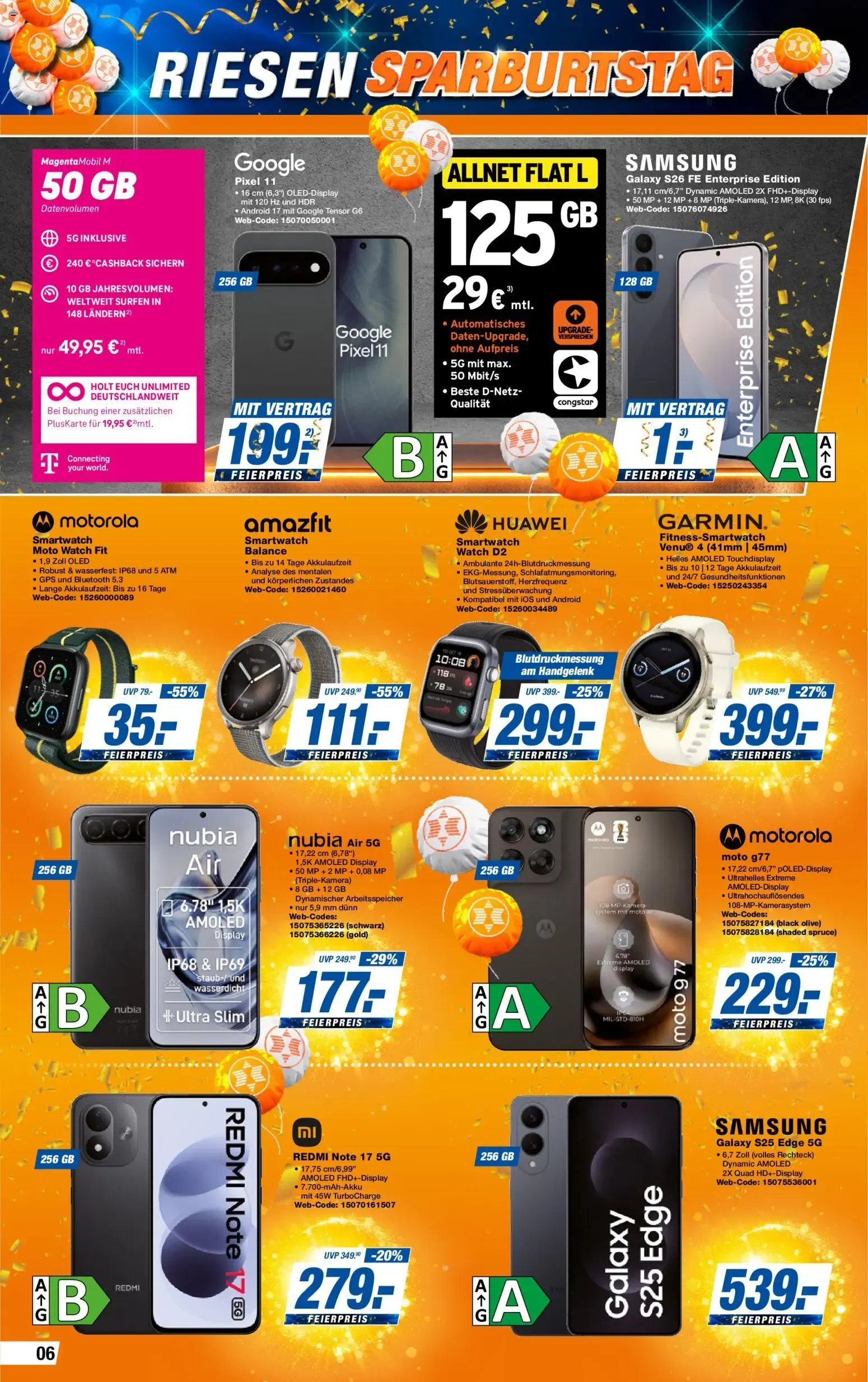 Expert Technikmarkt: Riesen Sparburtstag von 16. Oktober bis 22. Oktober 2026 - Prospekt seite 6