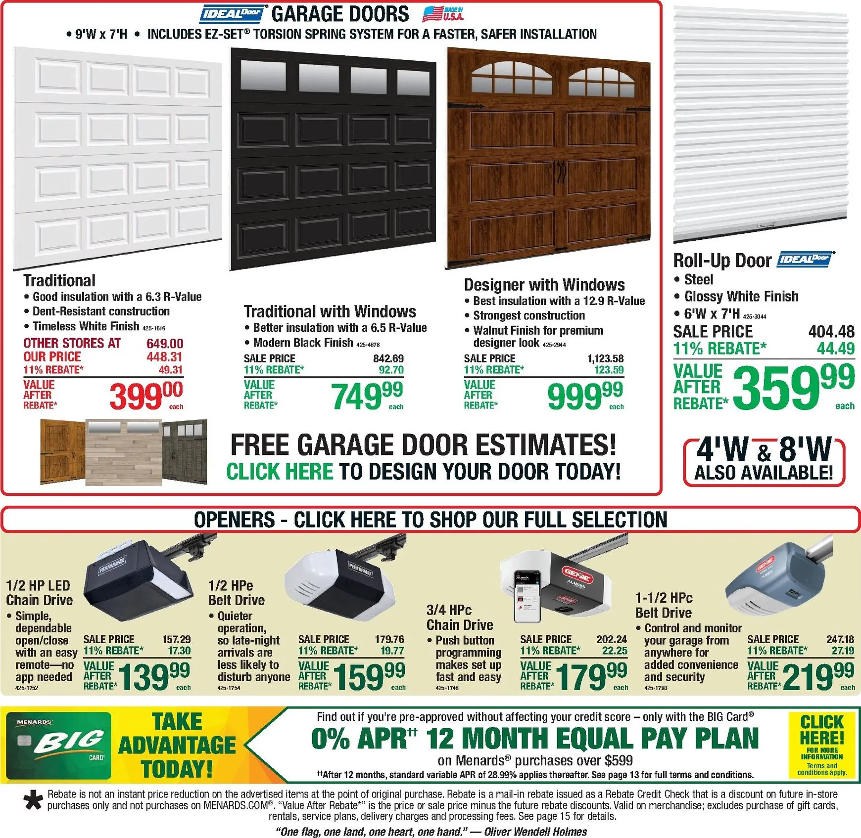 Weekly ad Current Menards - 11% Rebate Sale leaflet valid from Thursday 06/25/2026 to Sunday 07/05/2026 from June 25 to July 5 2026 - Page 6