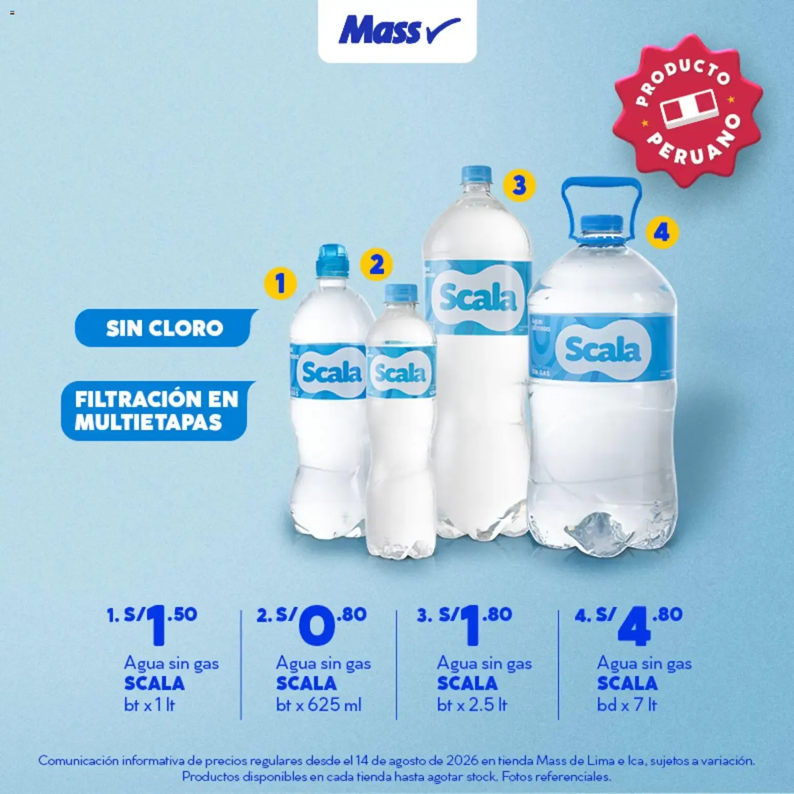 Catalogo de Catálogo Mass - Especial Pasión por el Perú online del 14/08/2026 14 de agosto al 6 de setiembre 2026 - Pag 7