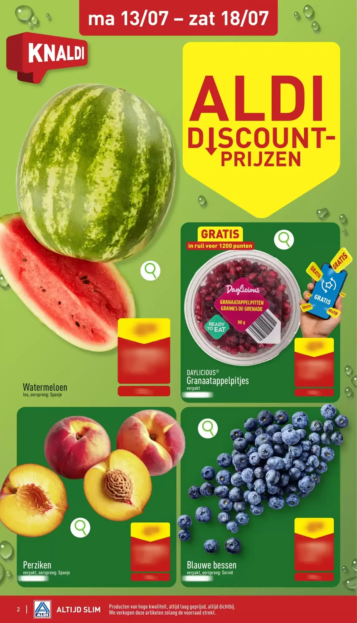 ALDI Folder van ma 13/07 t.e.m. zat 18/07 van 13 juli tot 18 juli 2026 - folder pagina 2