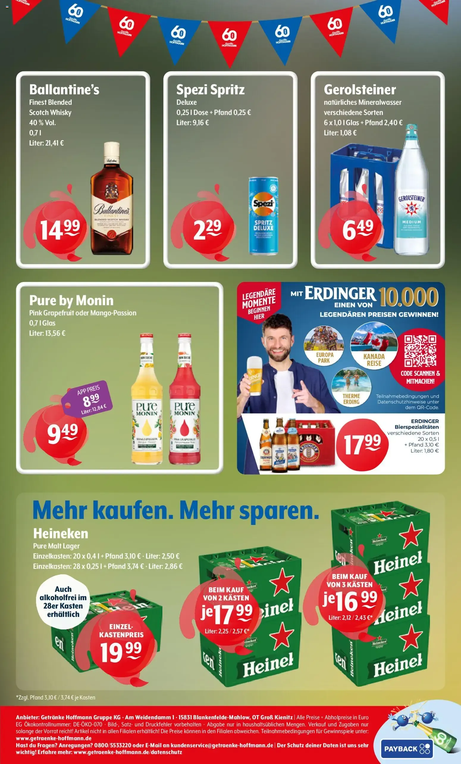 Getränke Hoffmann von 13. Juli bis 18. Juli 2026 - Prospekt seite 7