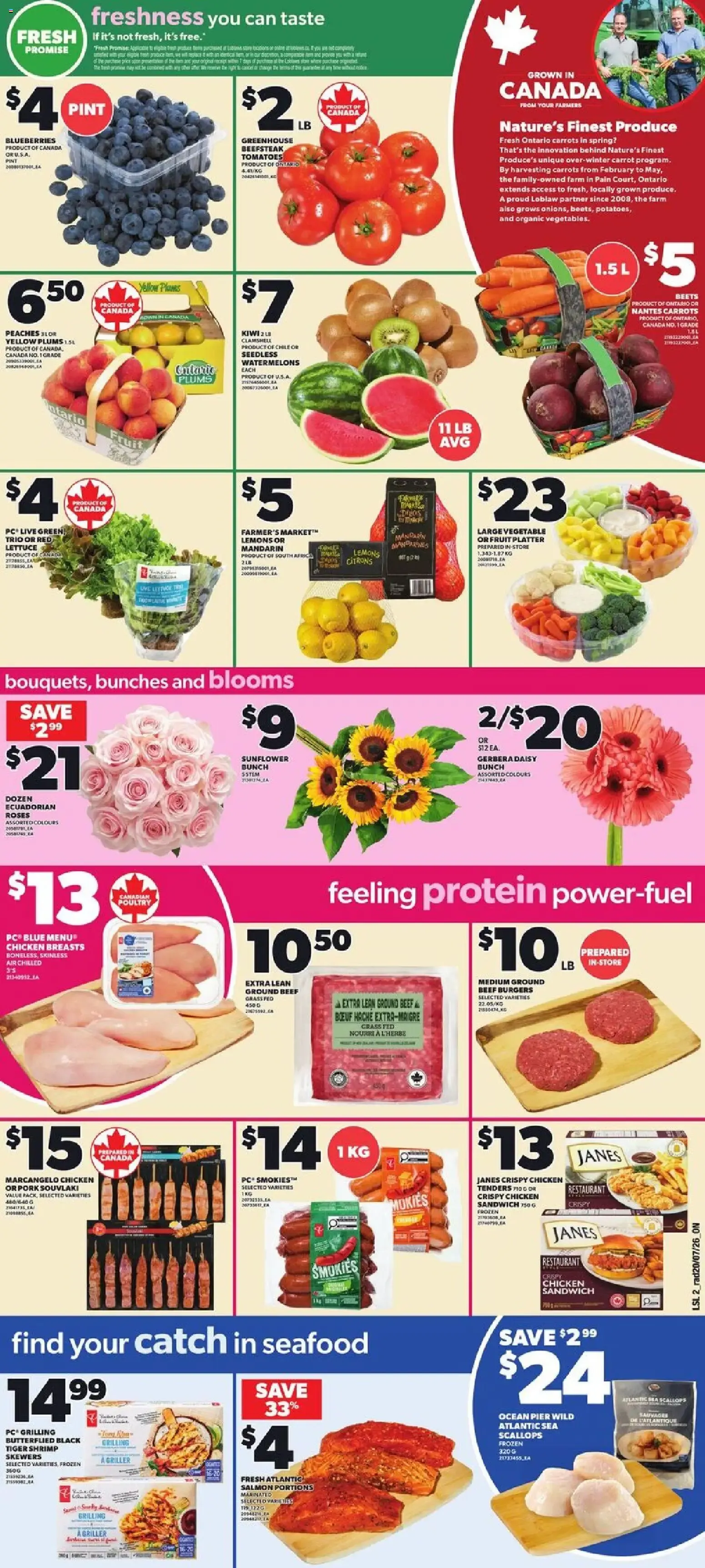 Loblaws weekly flyer / circulaire from Jul 23, 2026 > weekly specials & deals from July 23 to July 29 2026 - flyer page 3