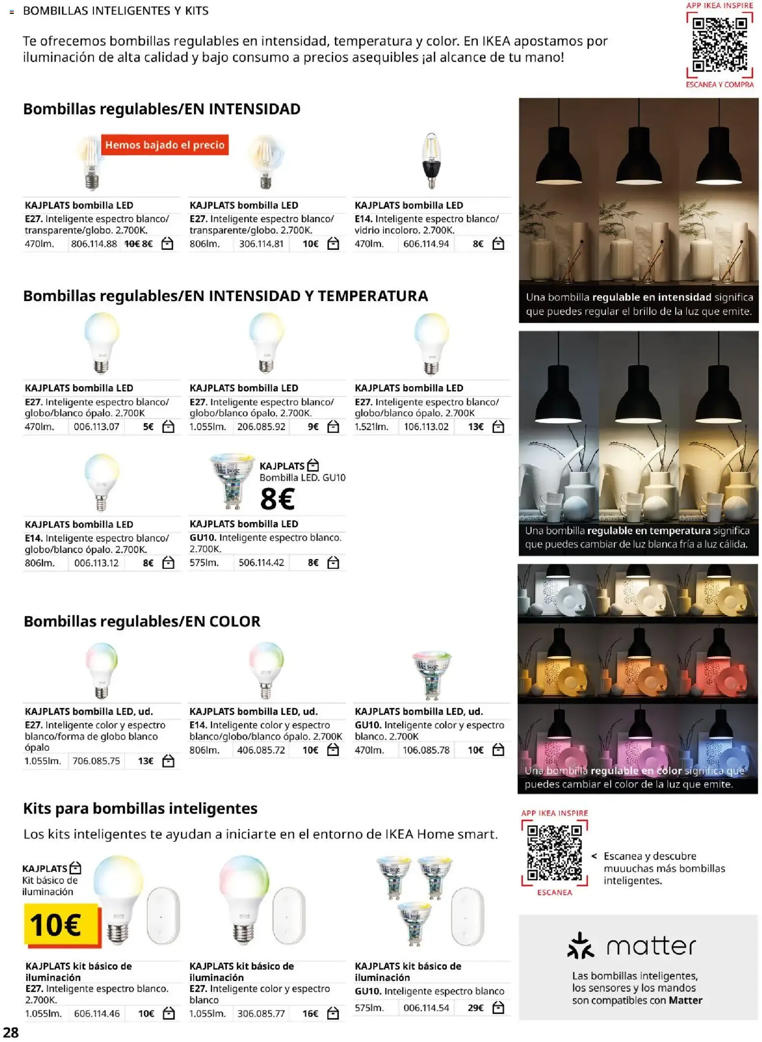 Catálogo de IKEA - Guía de Compra Iluminación y Sonido para tu Hogar 29 de septiembre al 31 de enero 2027 - Página 28