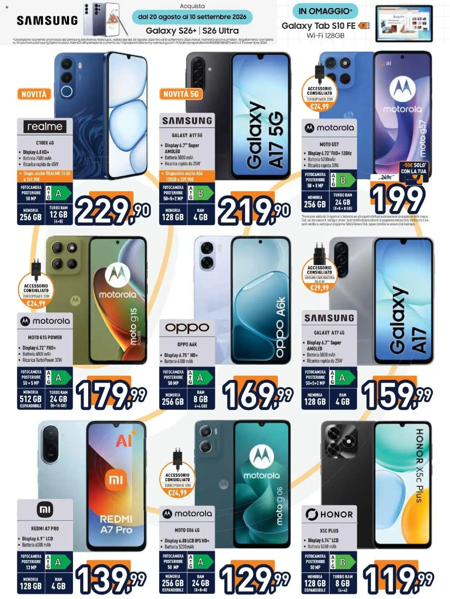 Nuovo Unieuro volantino dal 24/08/2026 > offerte anteprima 🛍️ da 24 agosto a 6 settembre di 2026 - Pagina del volantino 12