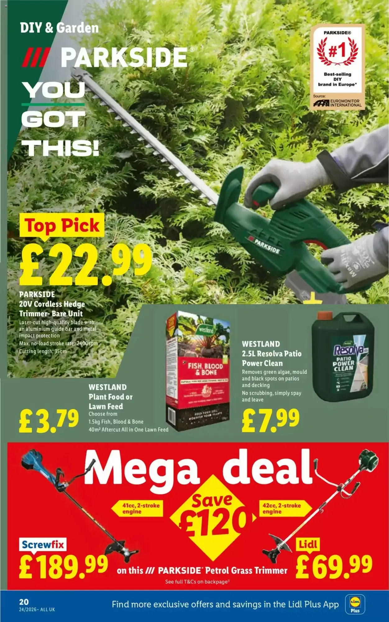 Lidl: Getting Match-Ready (England) from 11 June to 17 June 2026 - Catalogue Page 20