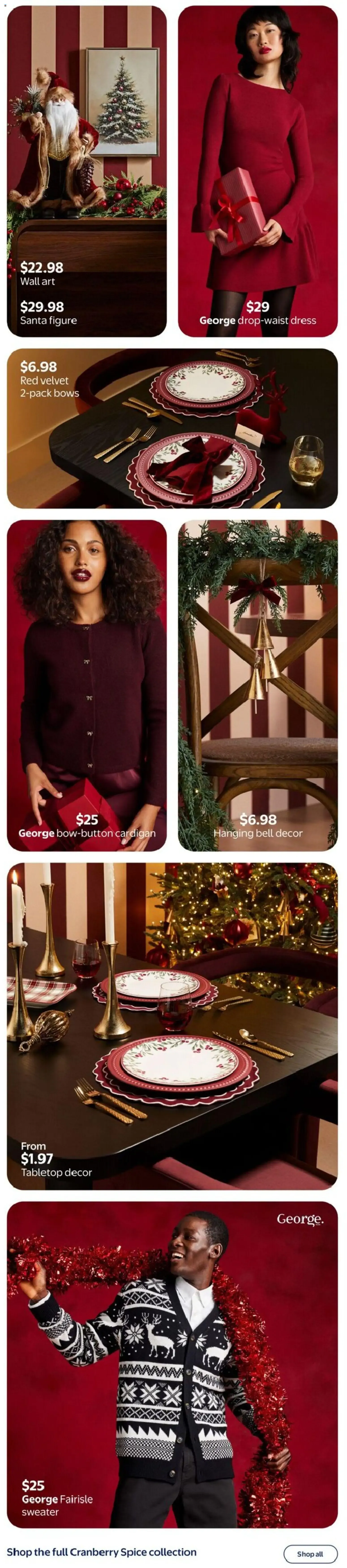 Walmart flyer - Holiday style starts here from Oct 29, 2026 > weekly specials & deals from October 29 to November 25 2026 - flyer page 3