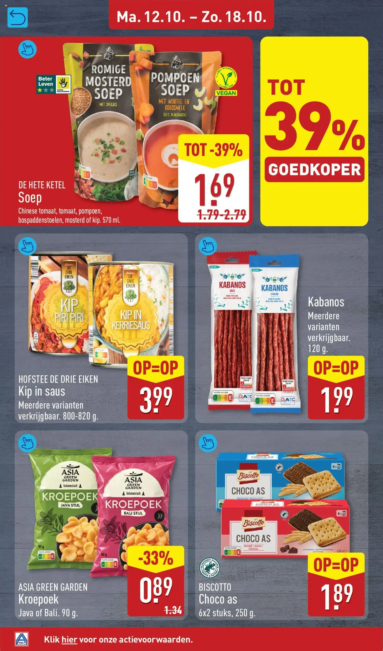 Aldi folder vanaf 12-10-2026 (volgende, deze week) van 12 oktober tot 18 oktober 2026 - Folder pagina 18