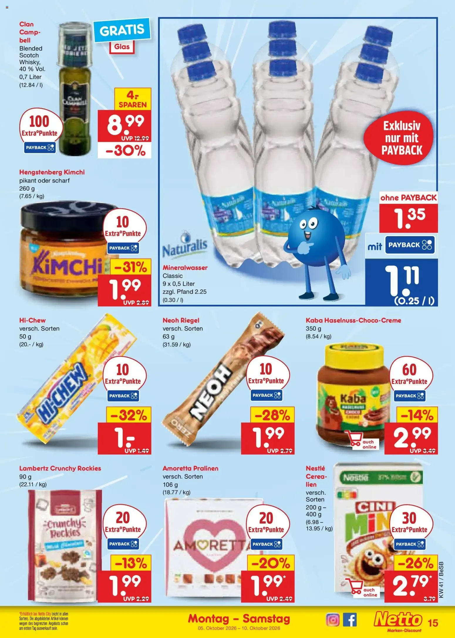 Netto Marken-Discount Prospekt (ab 05.10.2026) » Angebote van 5 oktober tot 10 oktober 2026 - Folder pagina 15