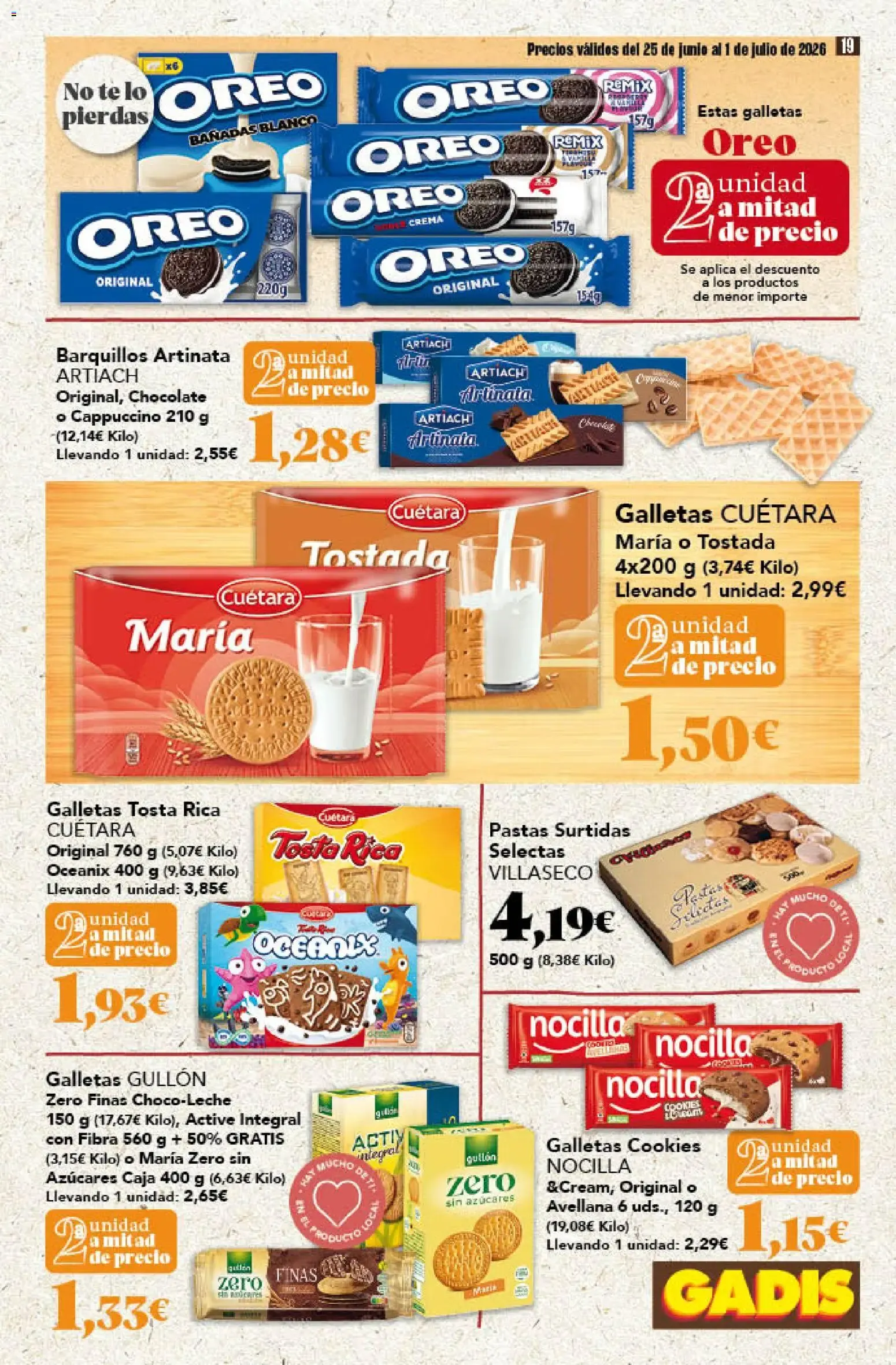 Catálogo de HAY MUCHO DE TI EN EL PRODUCTO LOCAL GADIS 25 de junio al 1 de julio 2026 - Página 19