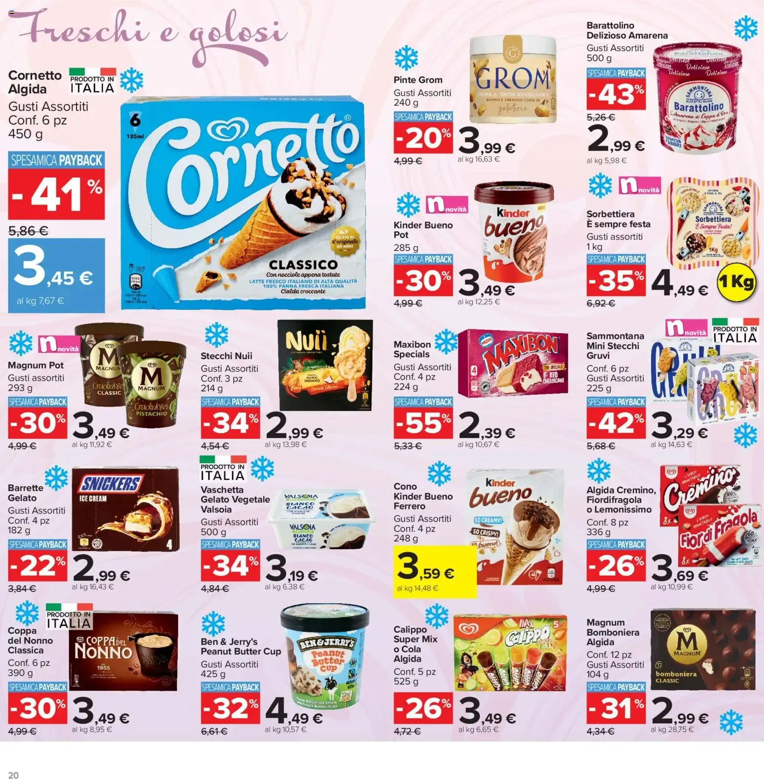 Carrefour Market: Prezzi Bollenti da 6 agosto a 19 agosto di 2026 - Pagina del volantino 20