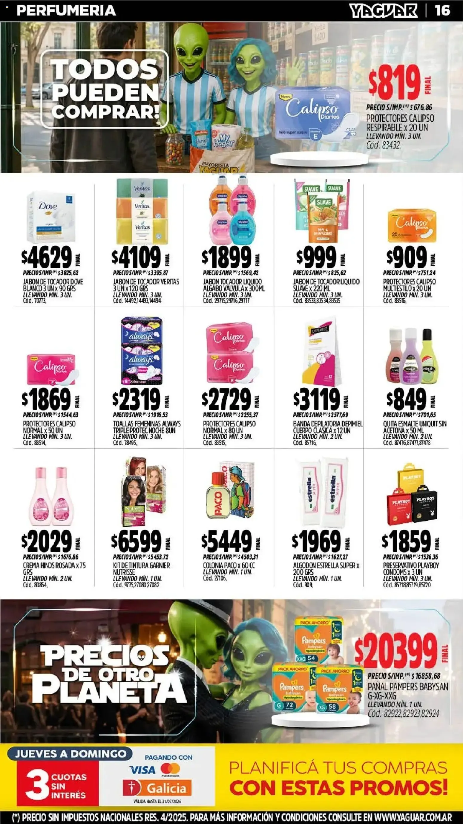 Ofertas de Yaguar - Oferta Semanal Santa Fé del 13/07/2026 - 19/07/2026 13 de julio al 19 de julio 2026 - Página 18 del catálogo