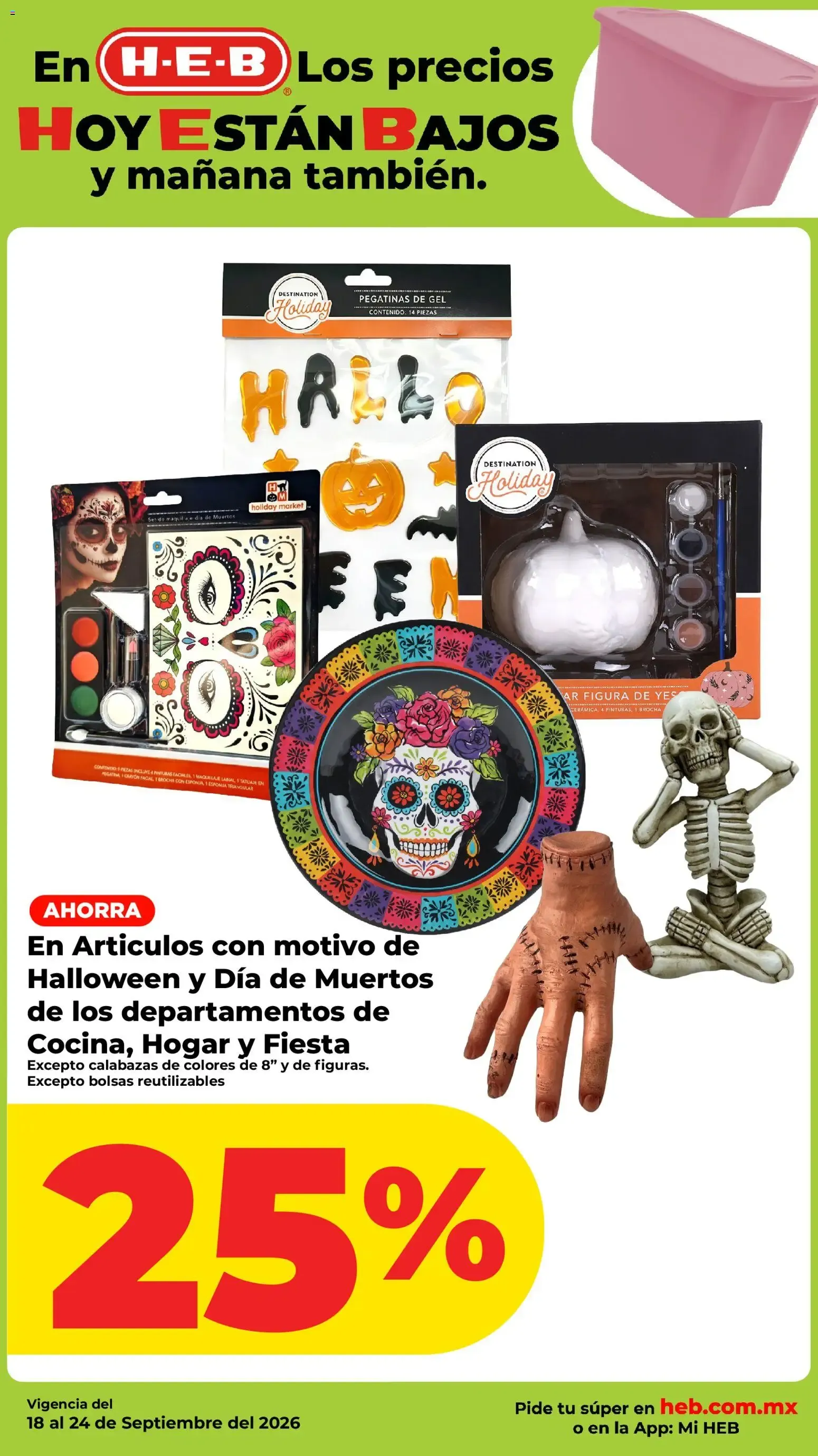 Catálogo de H-E-B: Los precios hoy están bajos y mañana también. 18 de septiembre al 24 de septiembre 2026 - Pagina 13