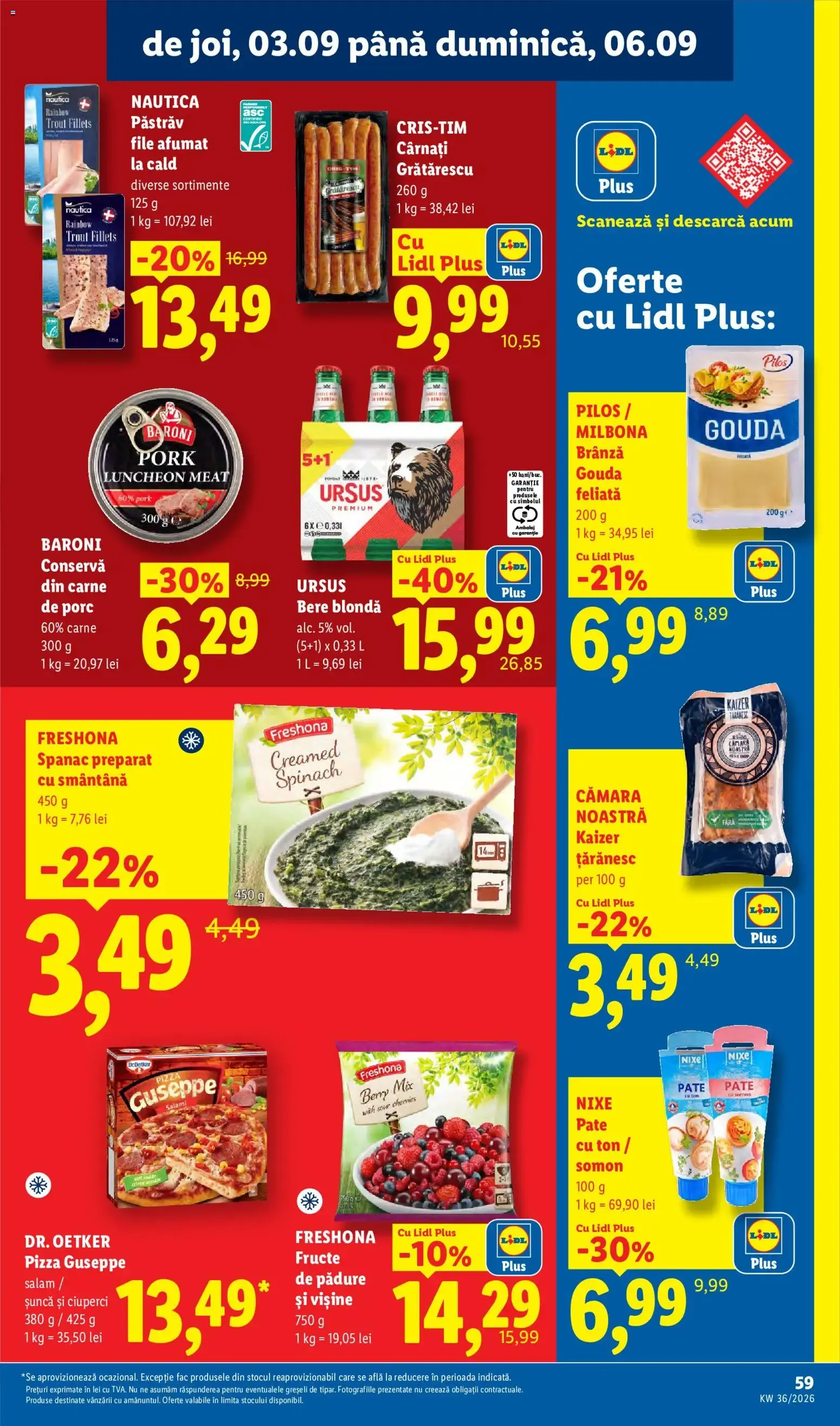 Catalog Catalog LIDL 31.08.2026 - Oferta și Revista online de la 31 august până la 6 septembrie 2026 - Revista Pagina 59