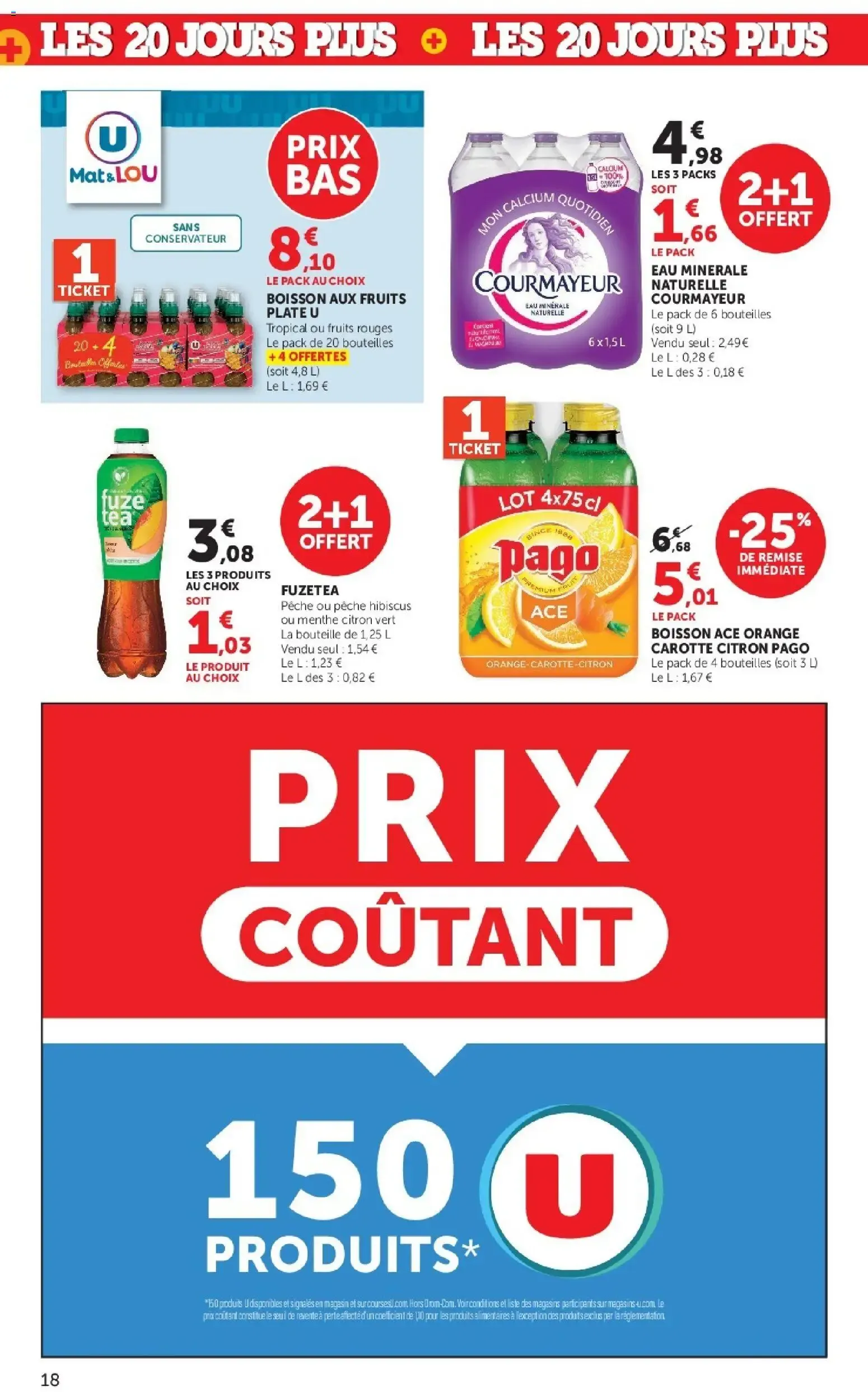 SUPER U - 20 JOURS PLUS du 29 septembre au 11 octobre 2026 - Catalogue page 18