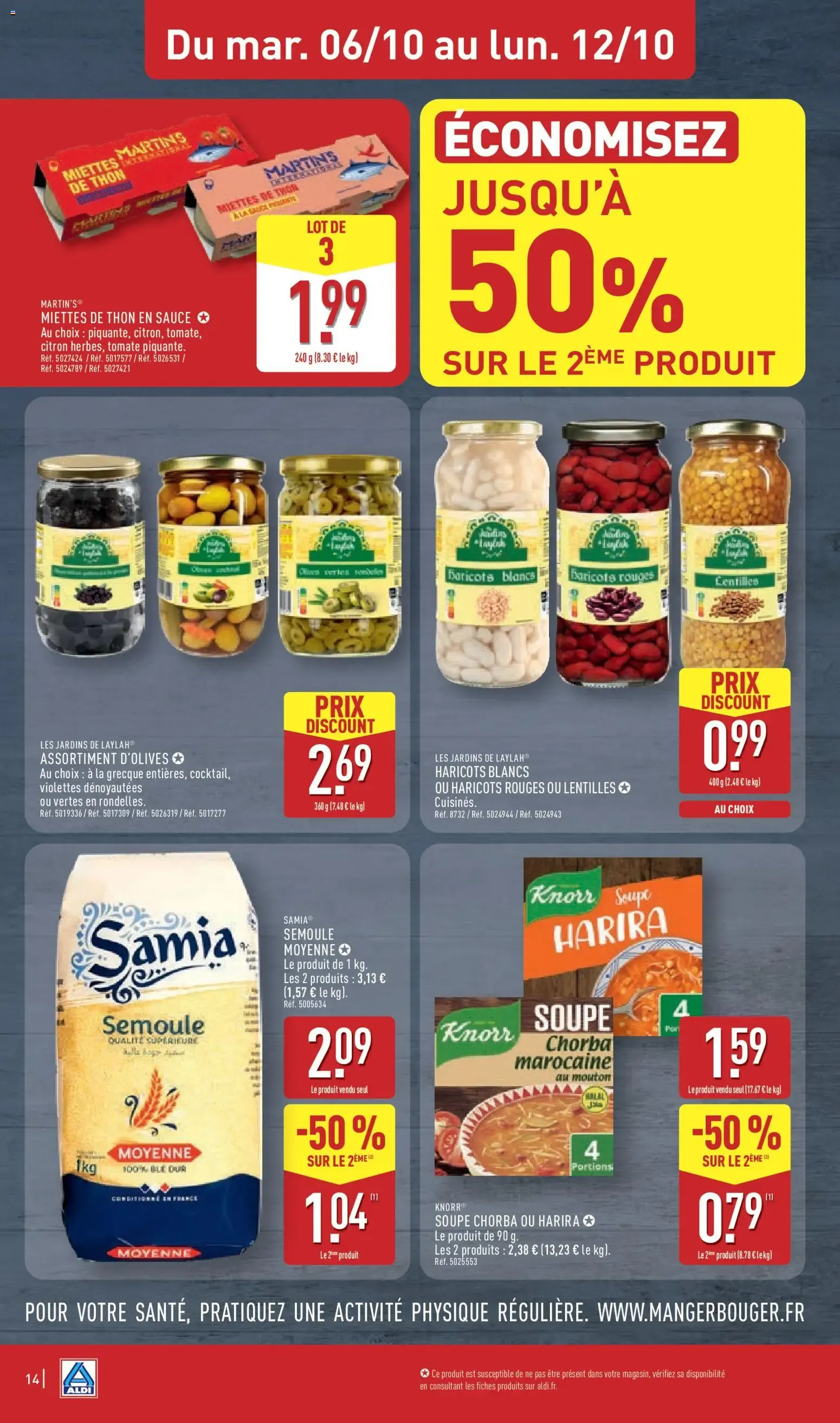 Aldi: Un savoureux voyage en Italie à prix discount du 6 octobre au 12 octobre 2026 - Catalogue page 16