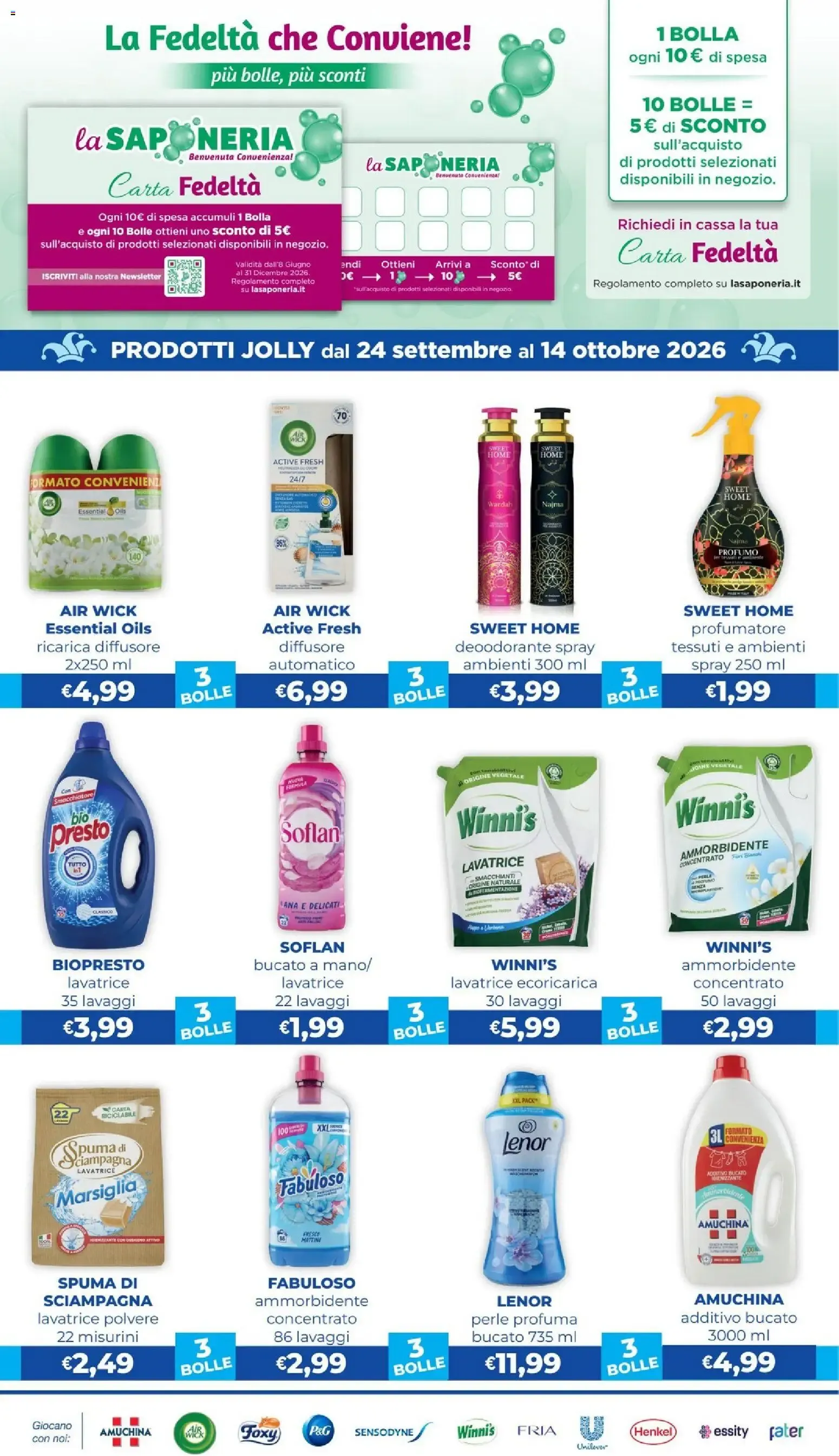 La Saponeria volantino dal 24/09/2026 - online Offerte da 24 settembre a 14 ottobre di 2026 - Pagina del volantino 4