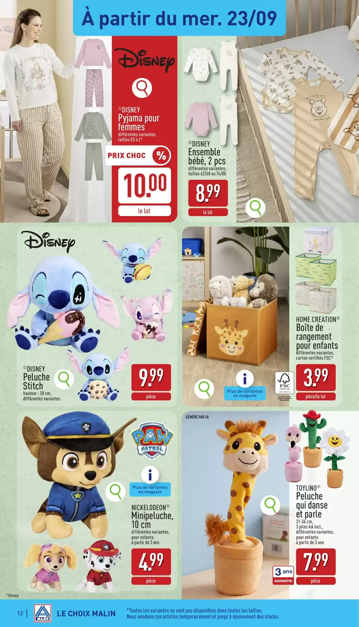 ALDI Dépliant du 21/09 au 26/09 van 21 september tot 26 september 2026 - folder pagina 12