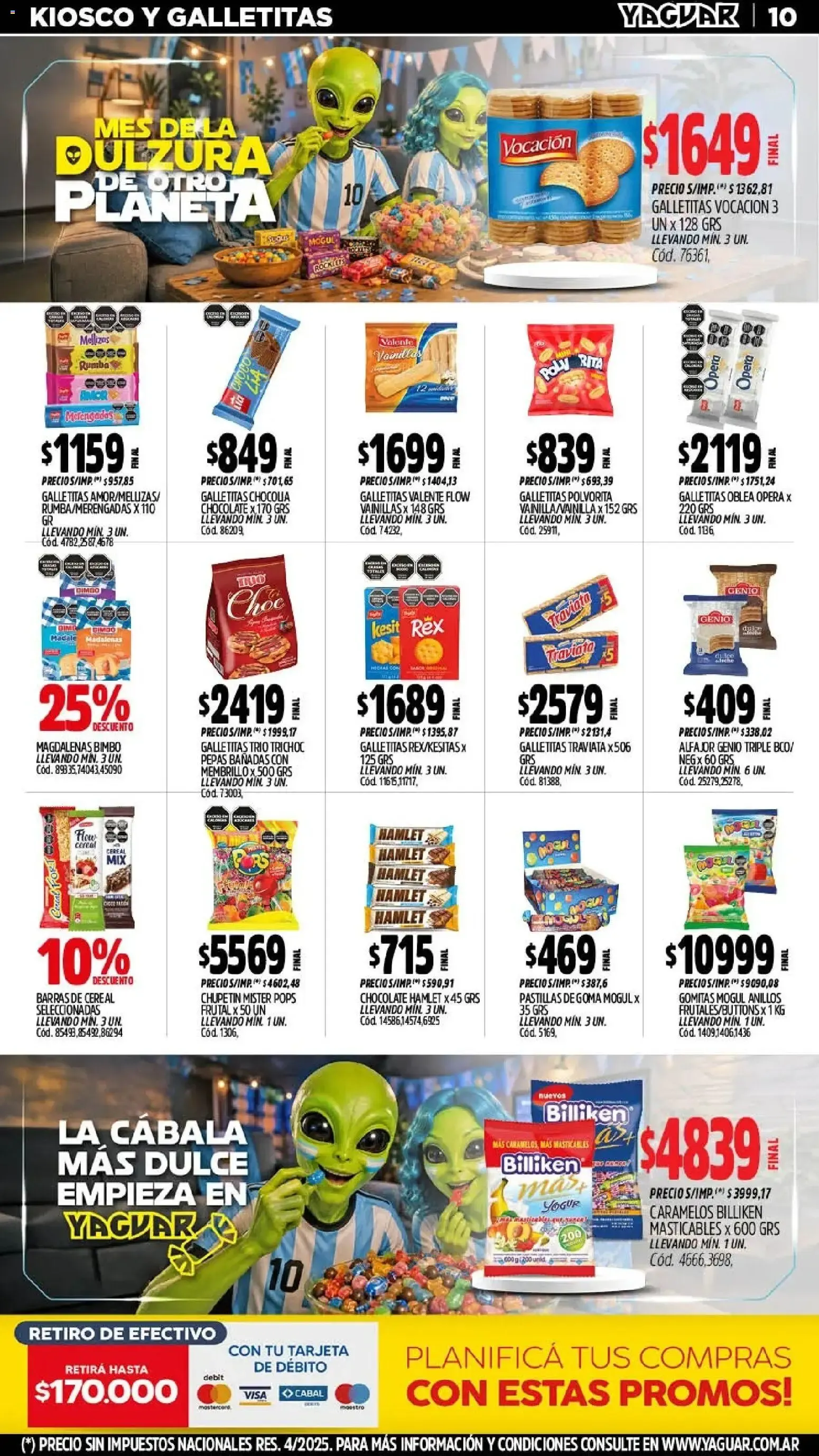 Ofertas de Yaguar - Oferta Semanal Neuquen del 13/07/2026 - 19/07/2026 13 de julio al 19 de julio 2026 - Página 11 del catálogo